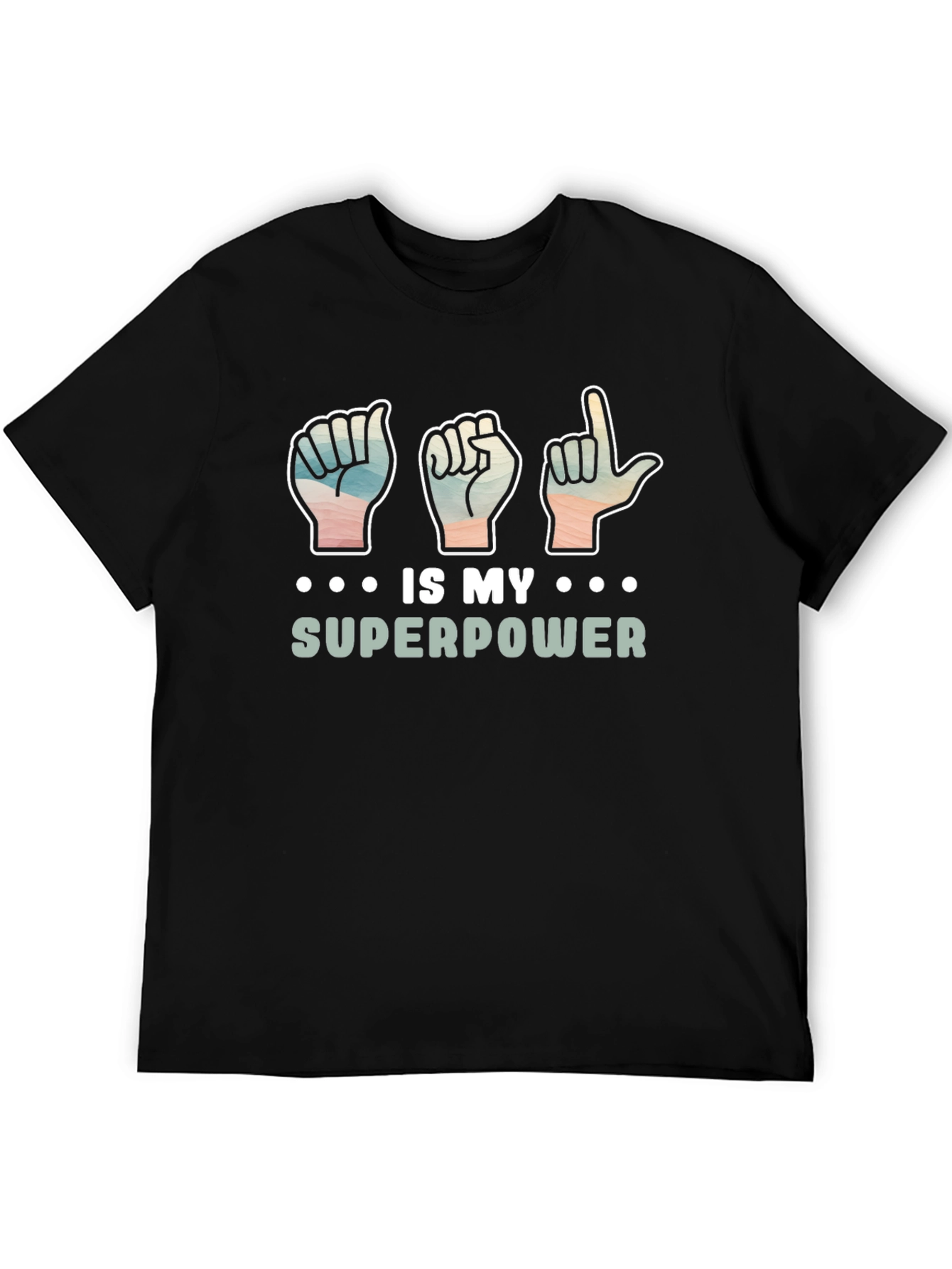 Sign Language is My Superpower Graphic Tee