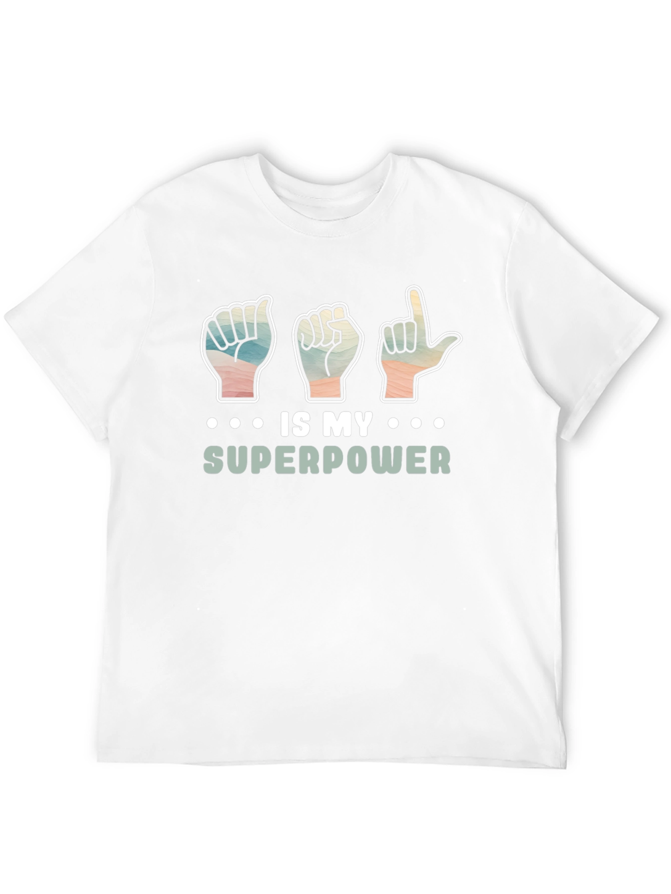 Sign Language is My Superpower Graphic Tee