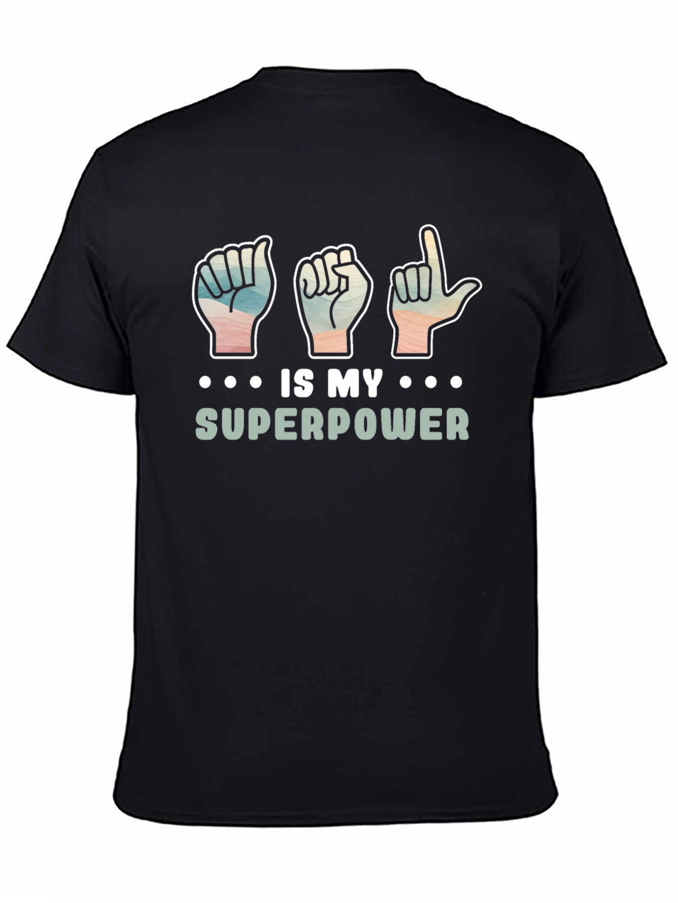 Sign Language is My Superpower Graphic Tee