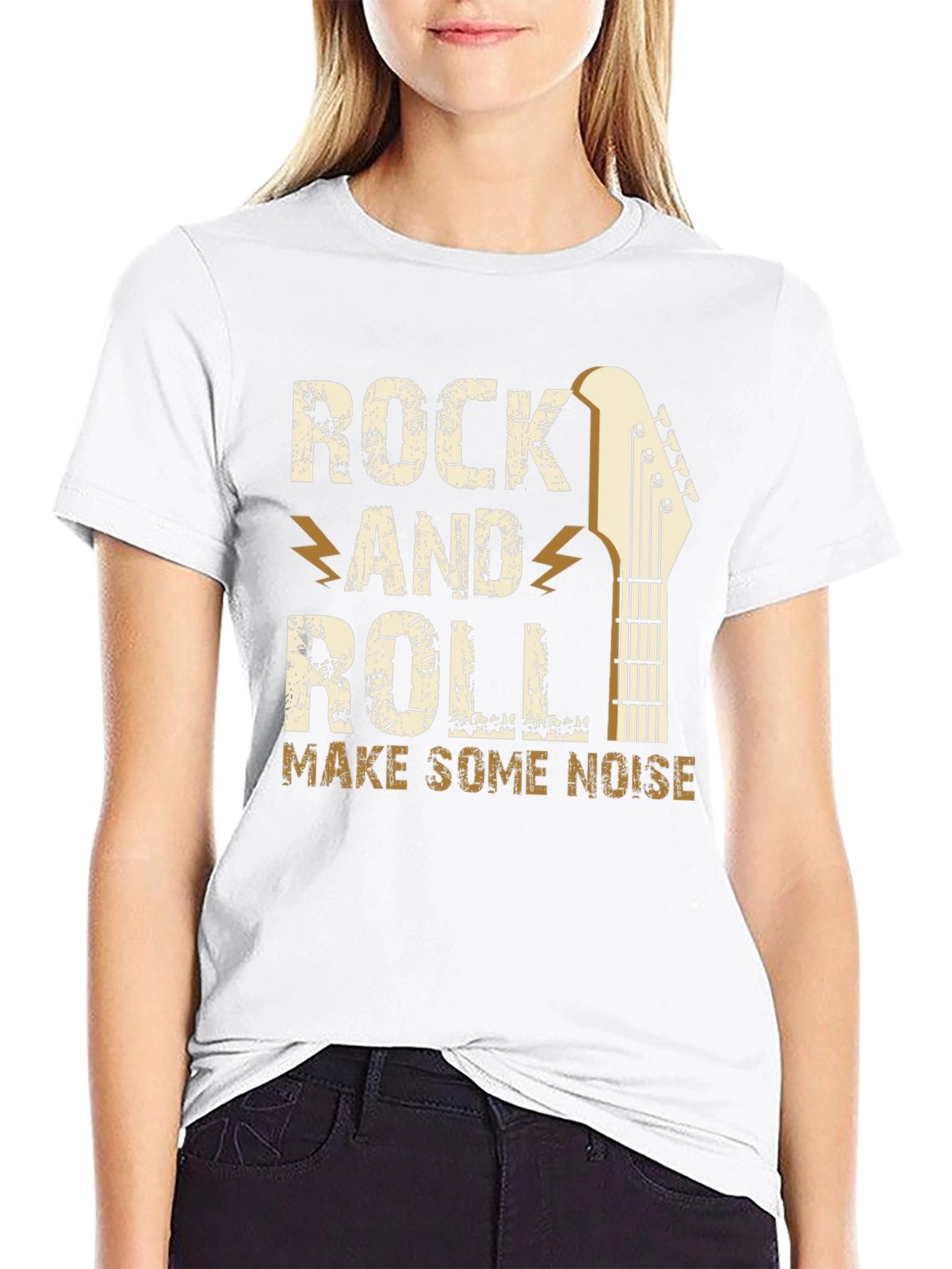 Rock and Roll Graphic T-Shirt