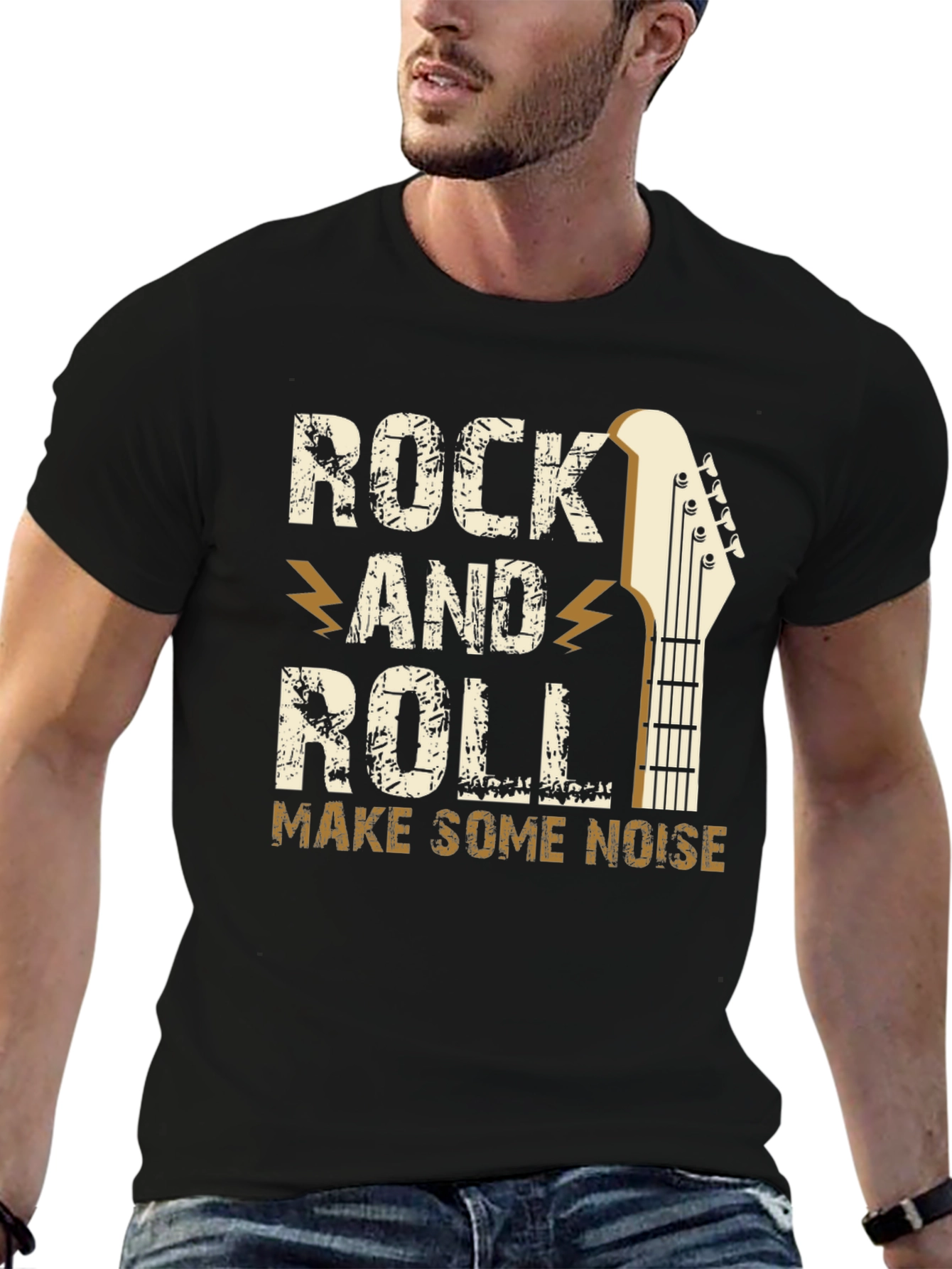 Rock and Roll Graphic T-Shirt