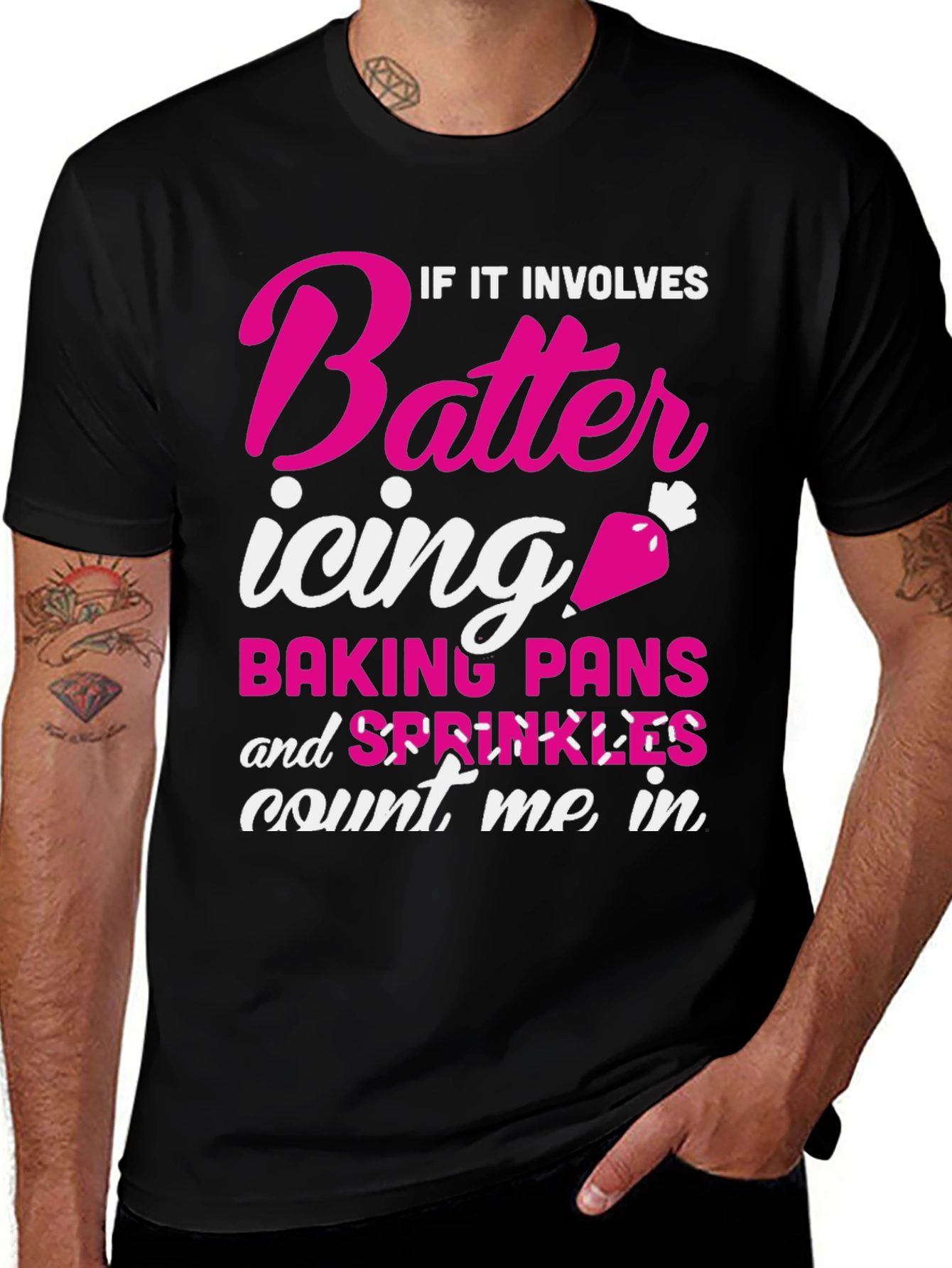Baking Lover T-Shirt: Count Me In!
