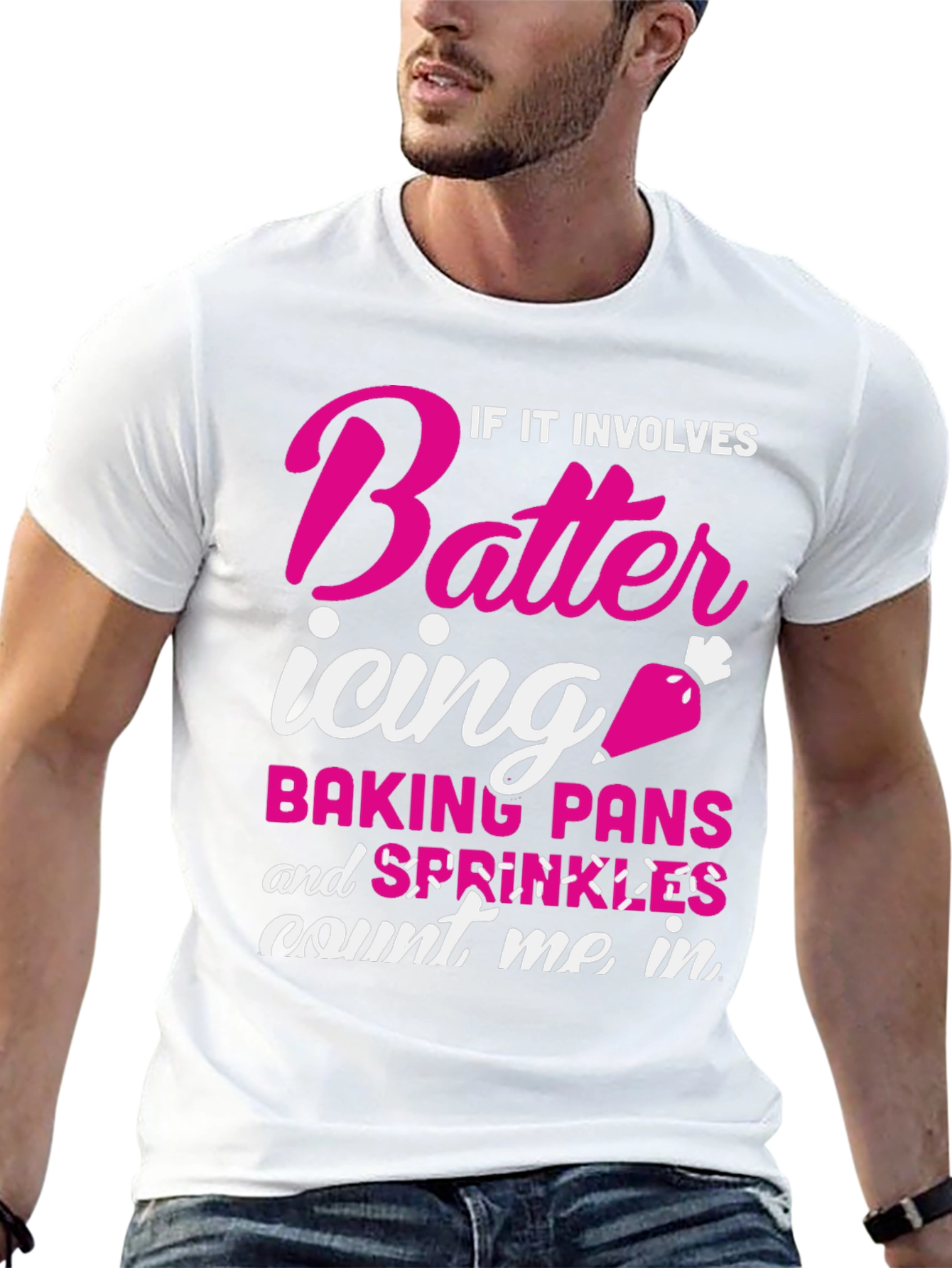 Baking Lover T-Shirt: Count Me In!