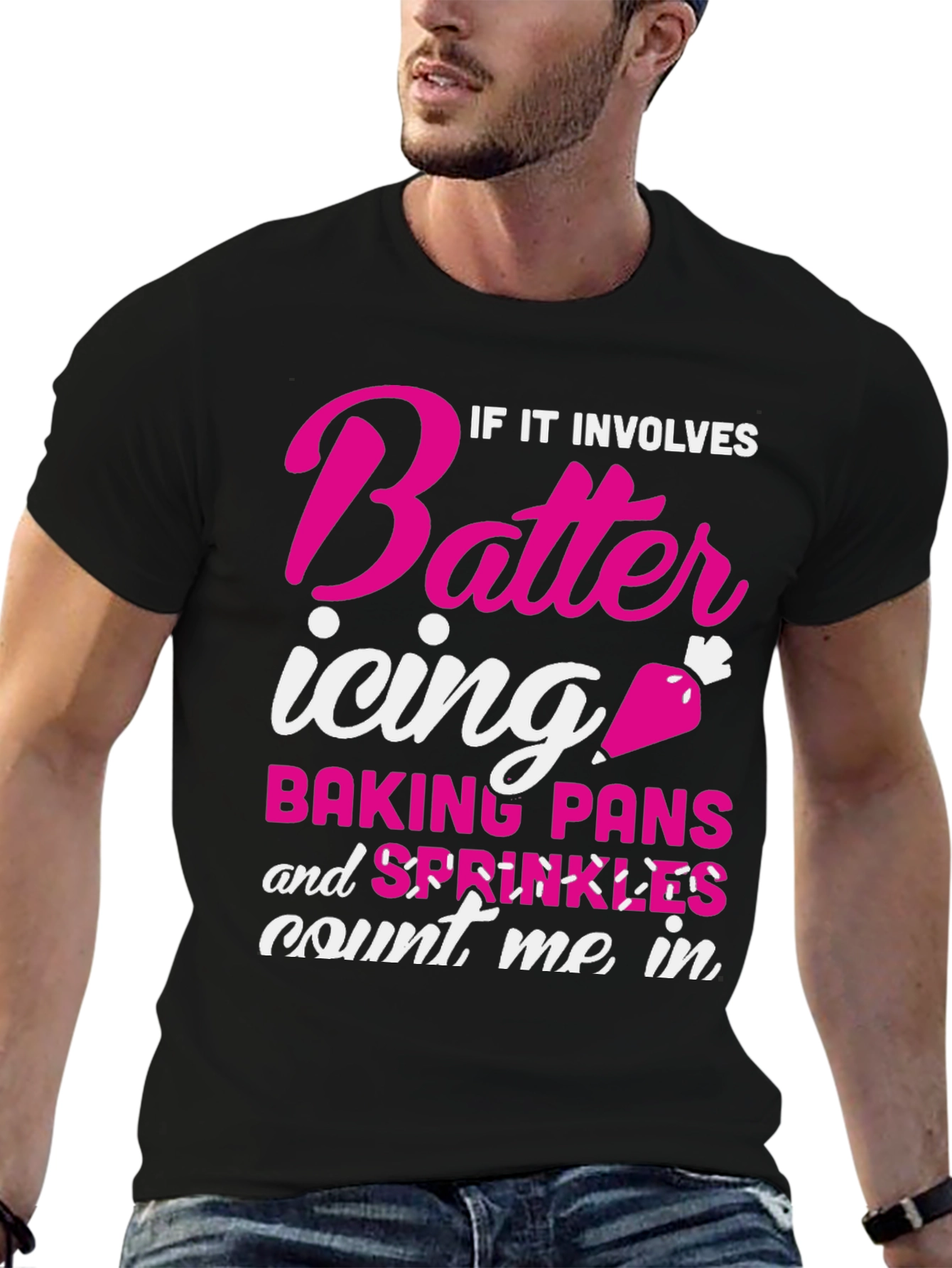 Baking Lover T-Shirt: Count Me In!