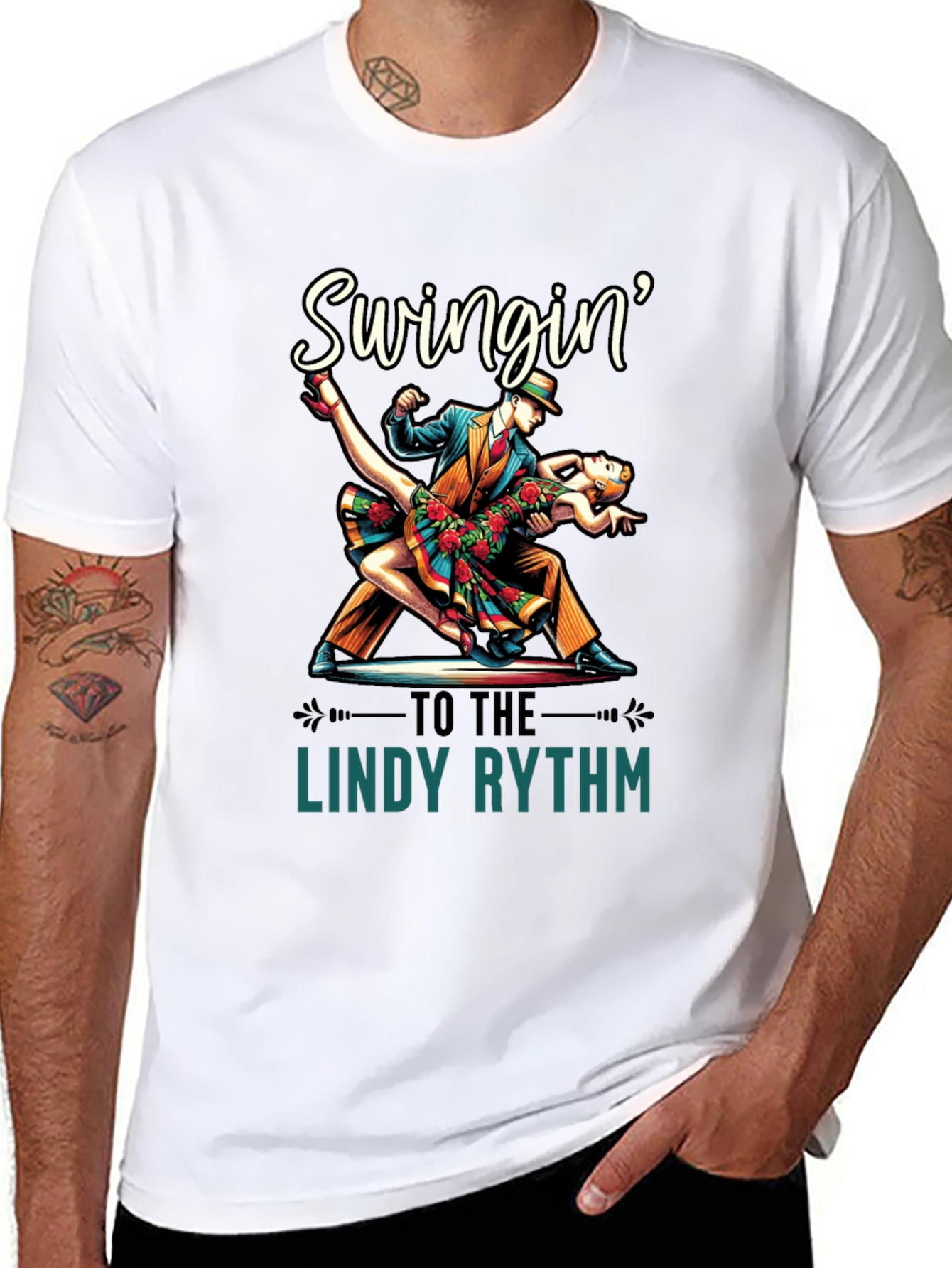Swingin Lindy Rhythm T-Shirt