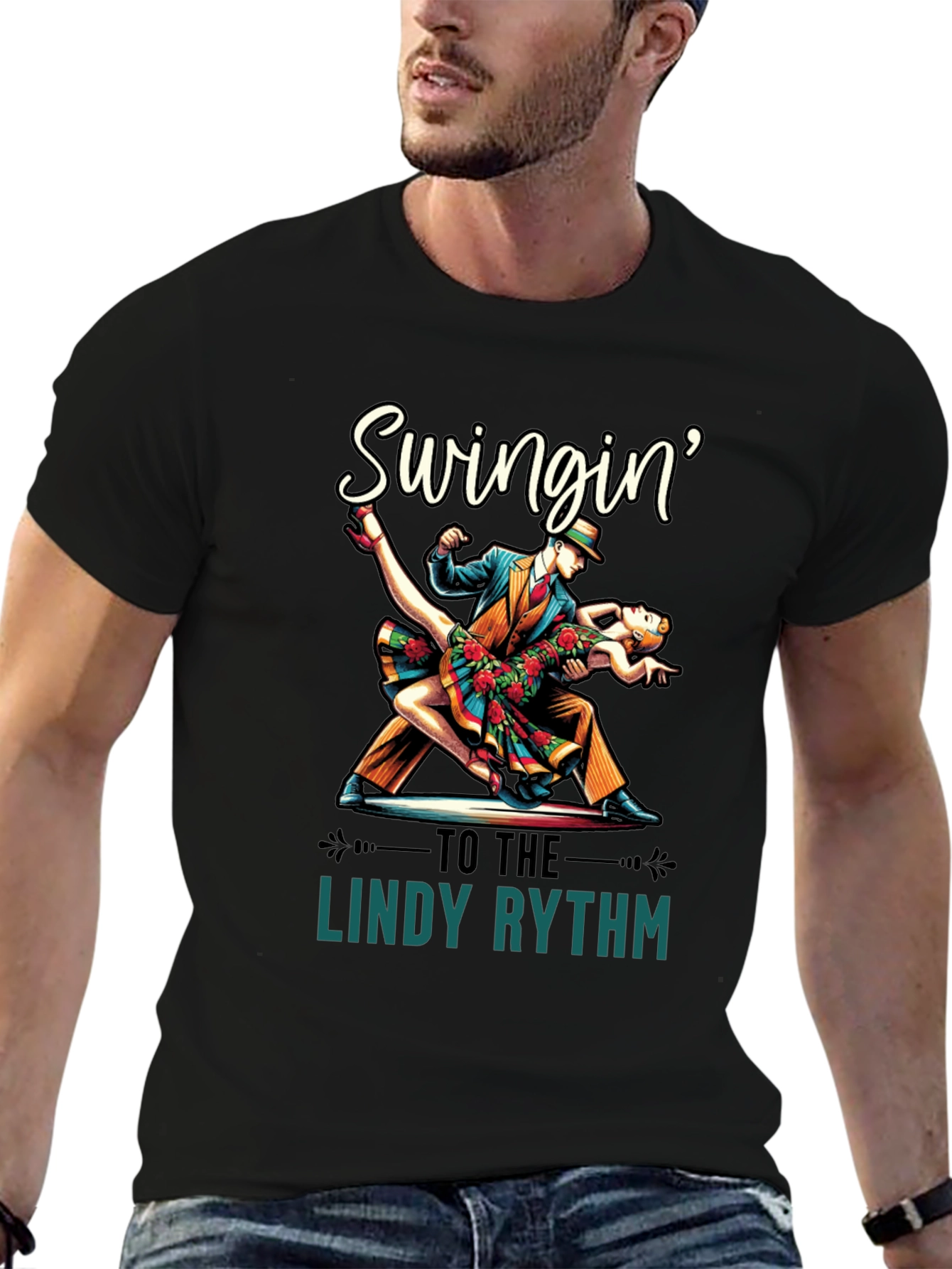 Swingin Lindy Rhythm T-Shirt
