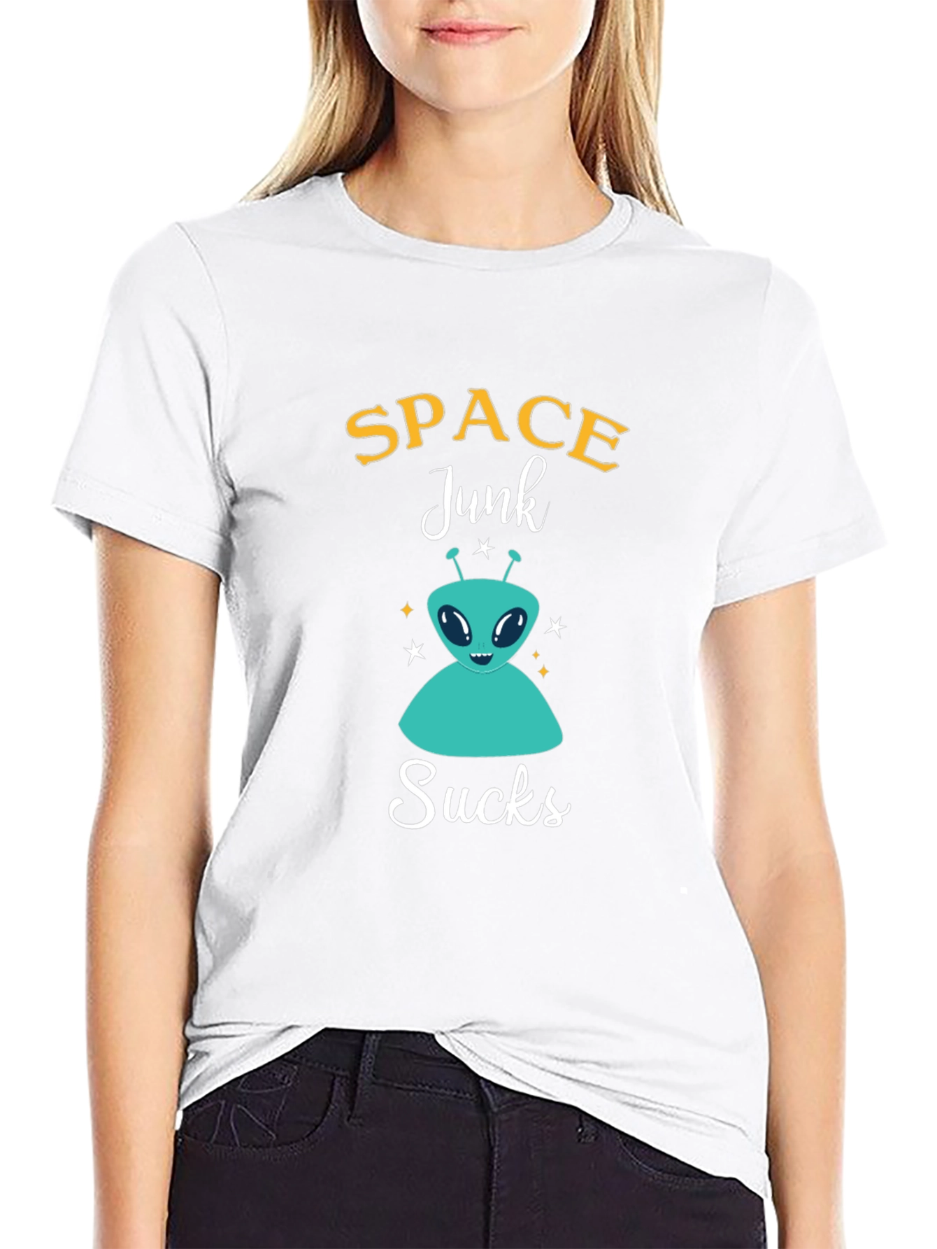 Space Junk Sucks Graphic T-Shirt