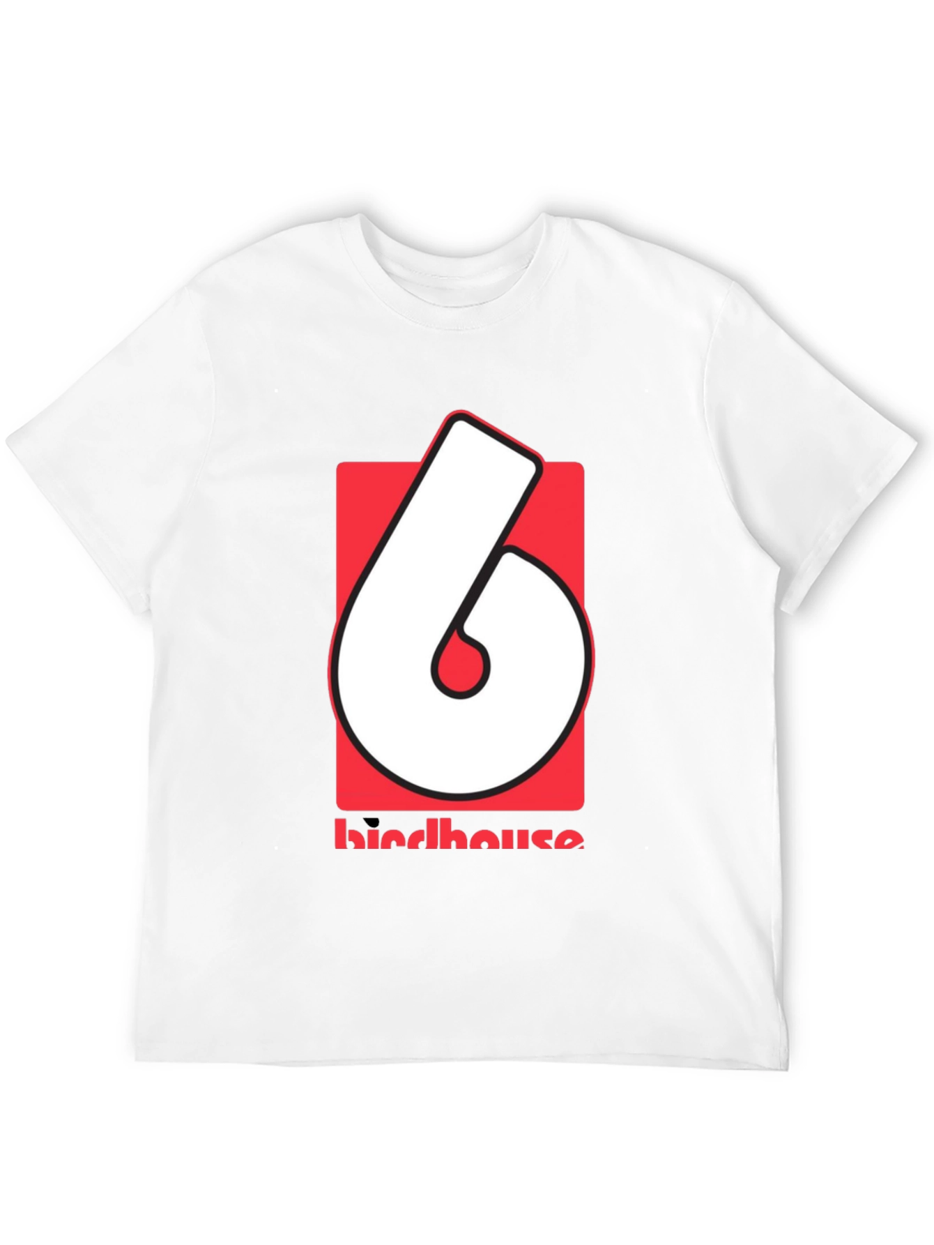 Birdhouse Skateboards T-Shirt Black Red White Graphic Tee