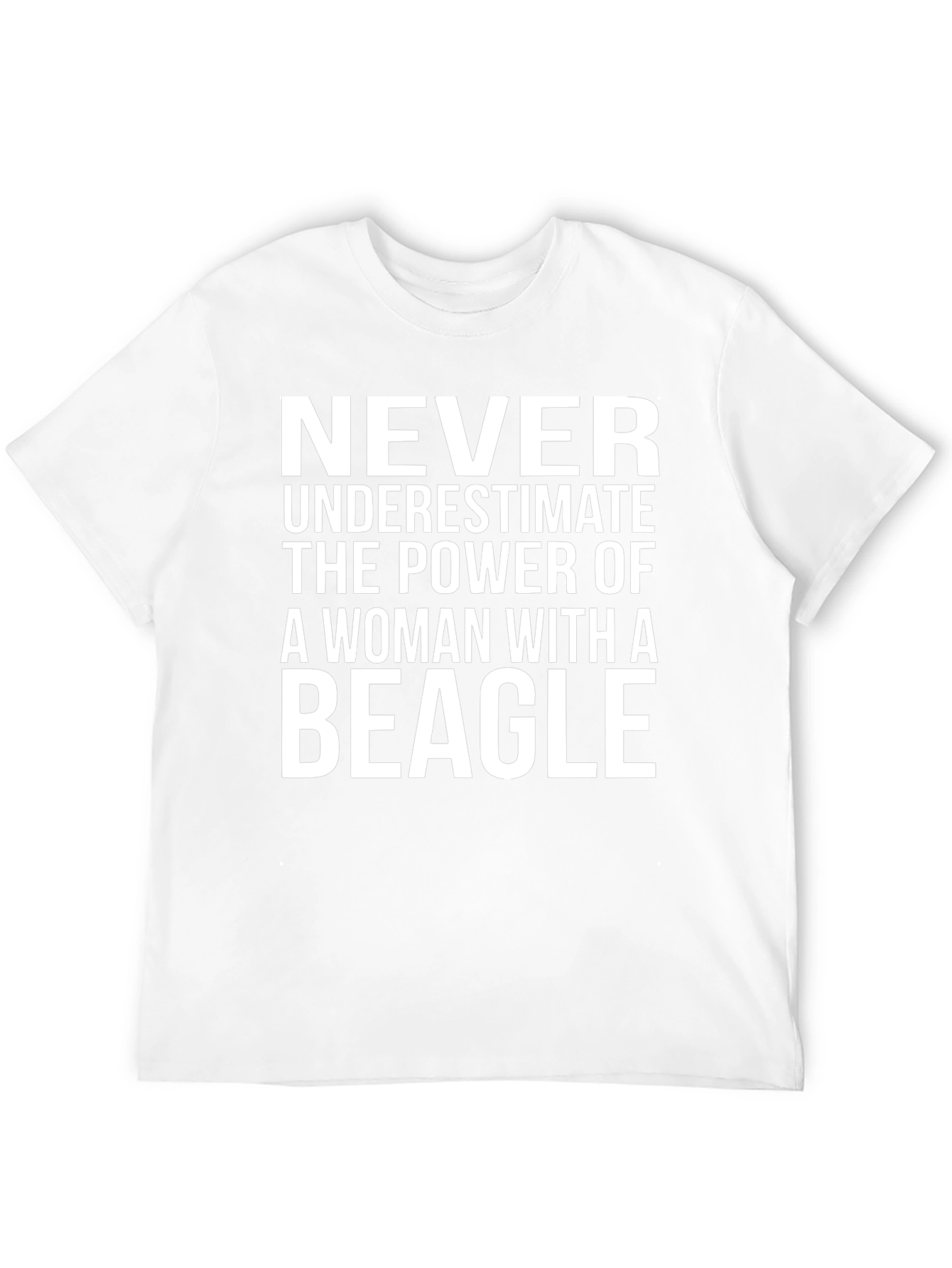 Woman & Beagle Power T-Shirt