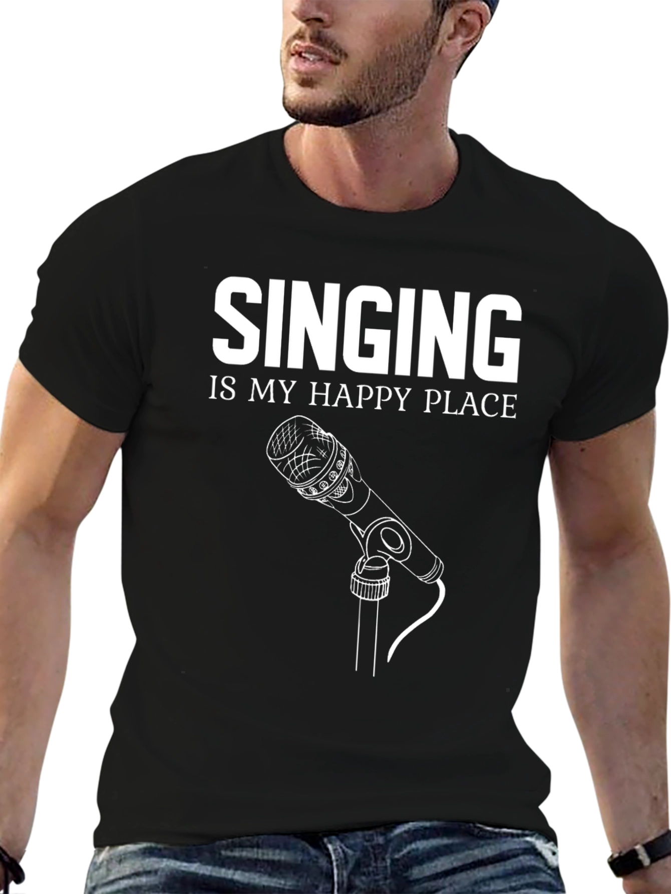 Singing is My Happy Place T-Shirt