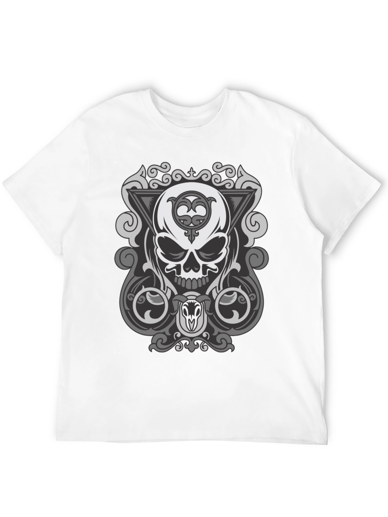 Skull Graphic Black T-Shirt