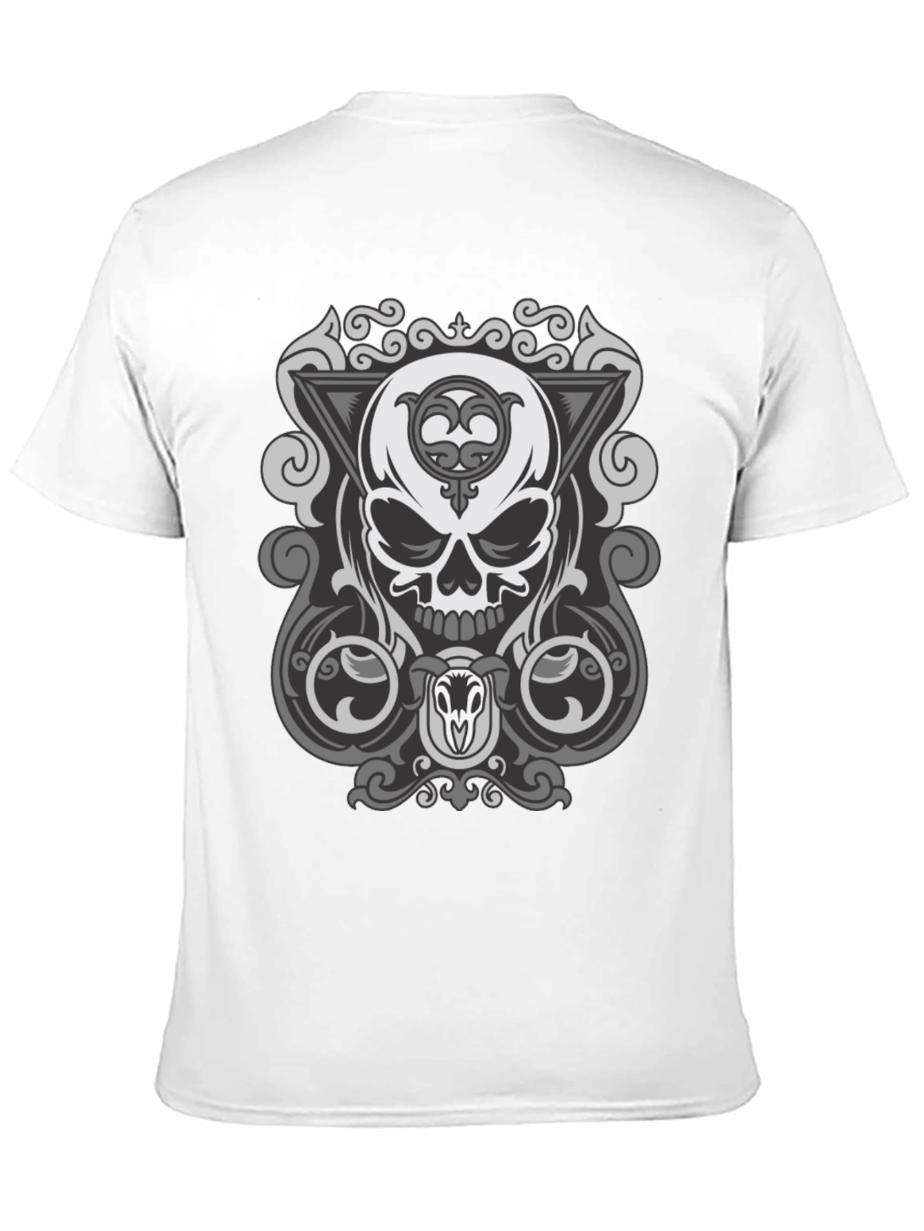 Skull Graphic Black T-Shirt