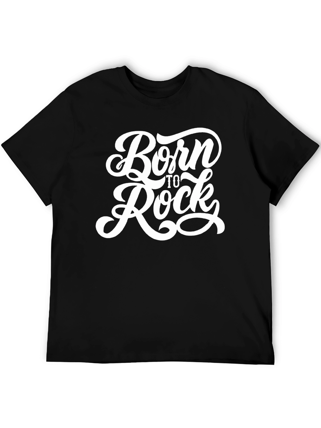 Born to Rock Black T-Shirt