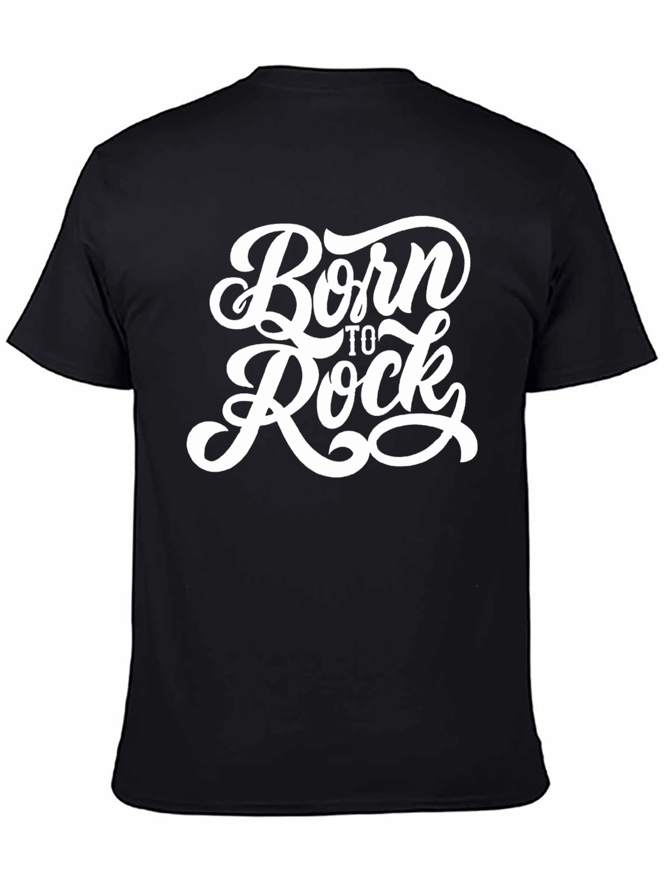 Born to Rock Black T-Shirt