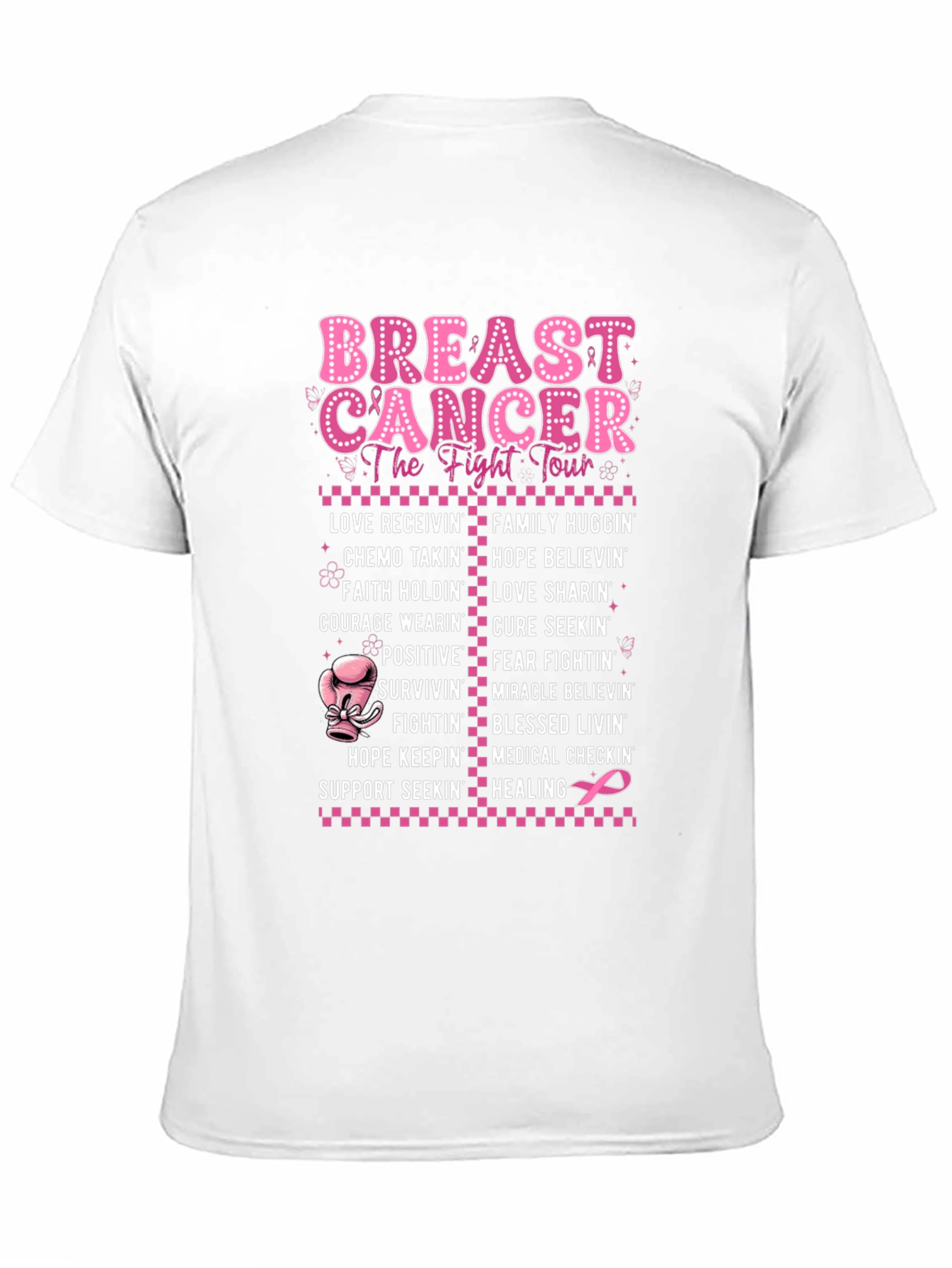 Breast Cancer Fight Tour T-Shirt