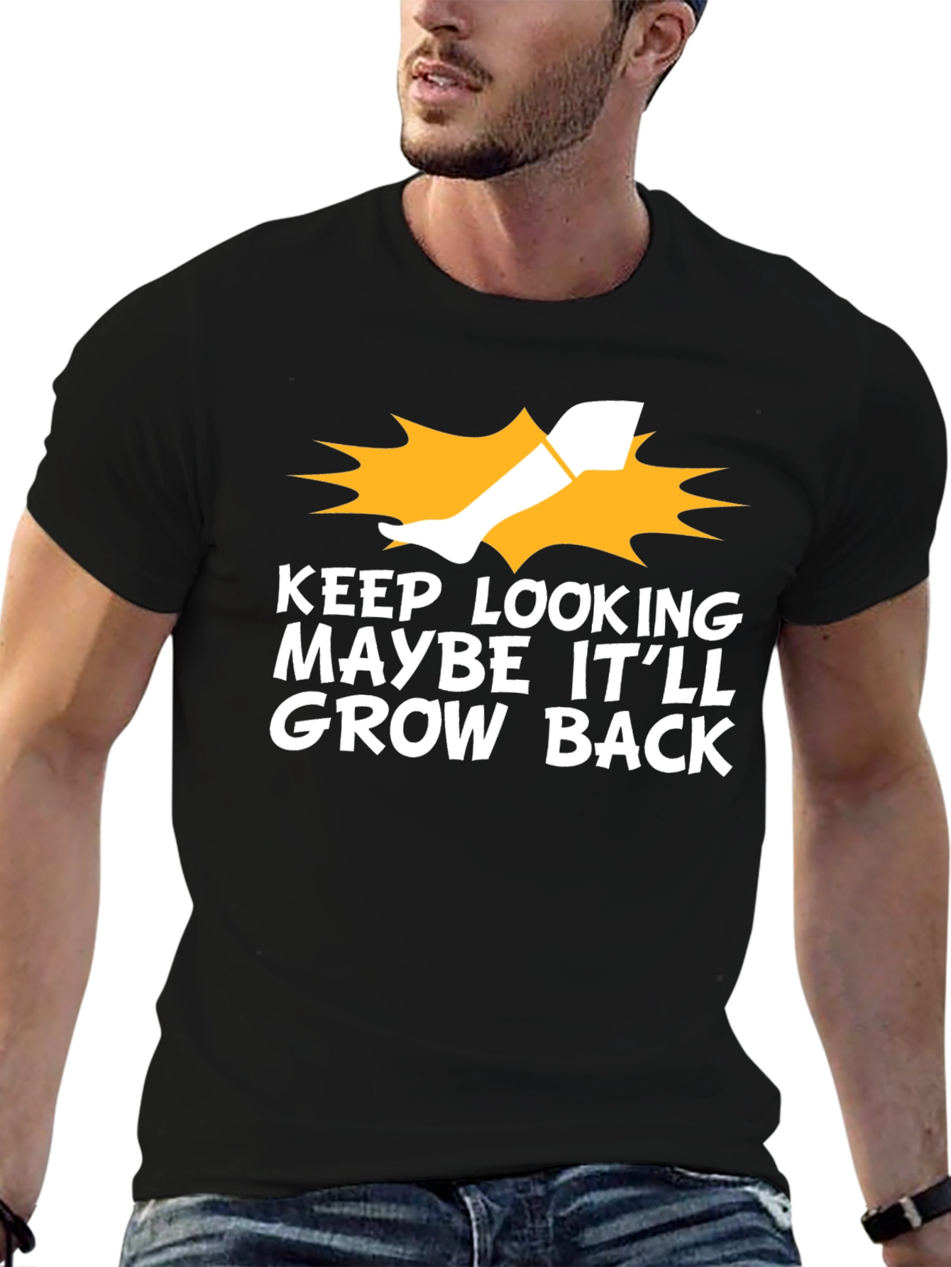 Humorous Leg Injury T-Shirt