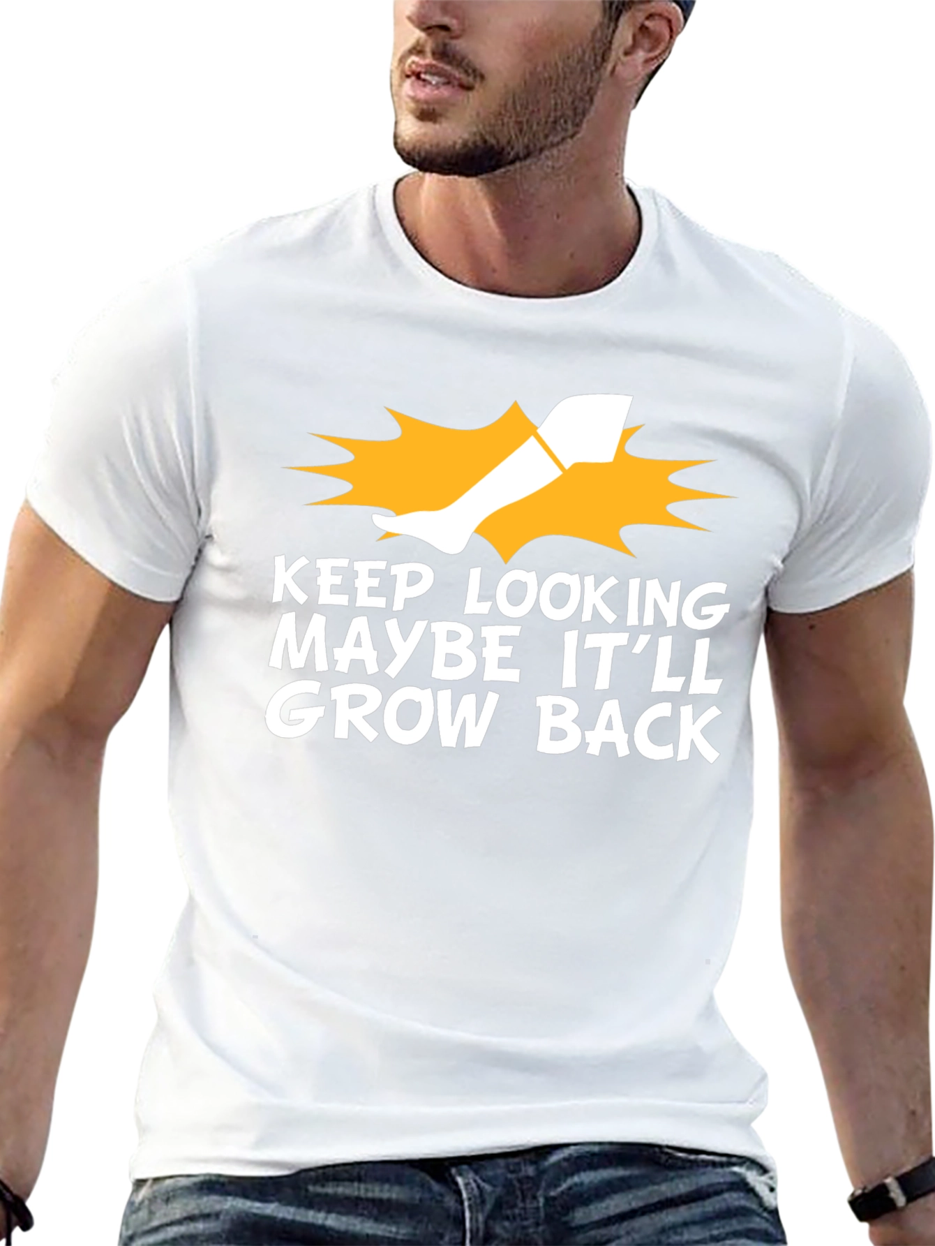 Humorous Leg Injury T-Shirt