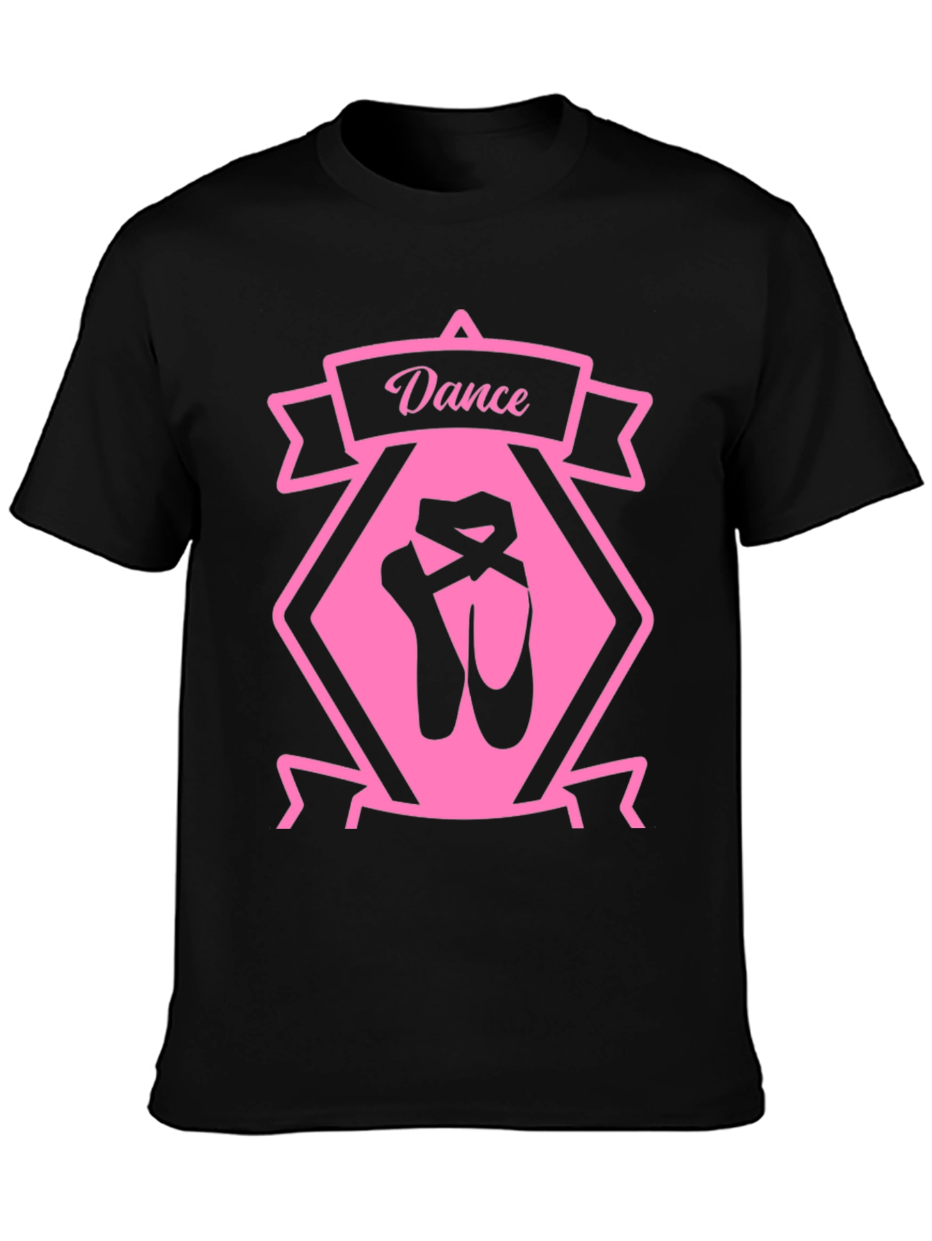 Dance Ballet T-Shirt - Pink Graphic