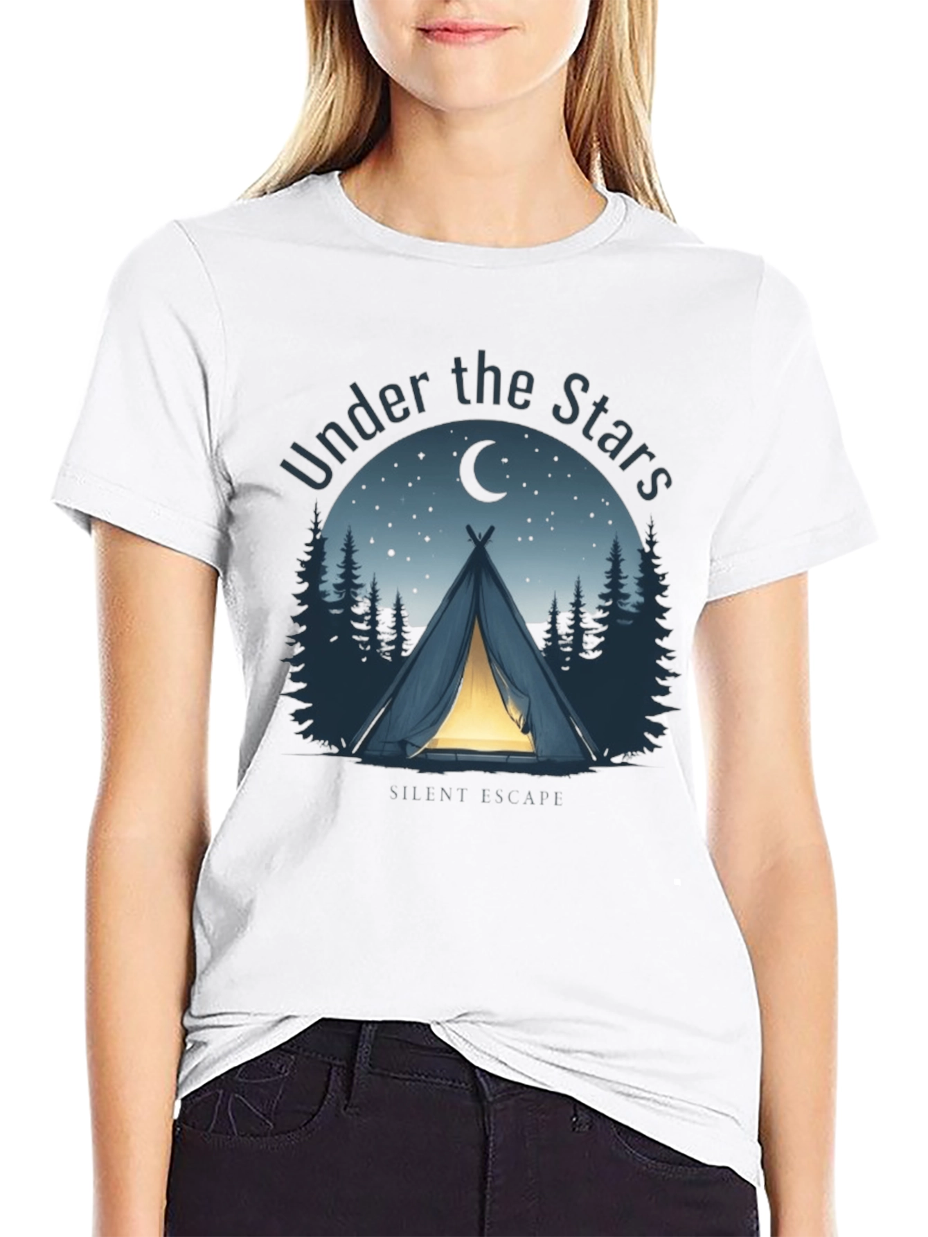 Under the Stars Camping T-Shirt