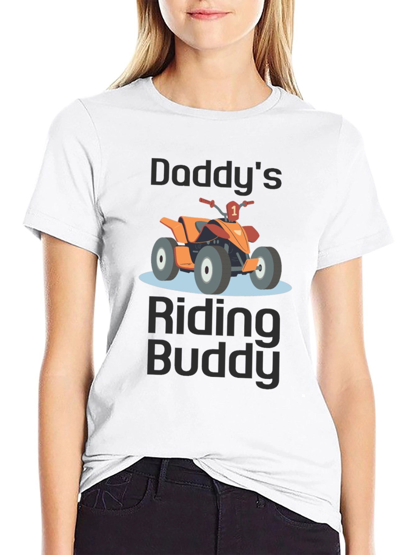 Daddys Riding Buddy ATV T-Shirt