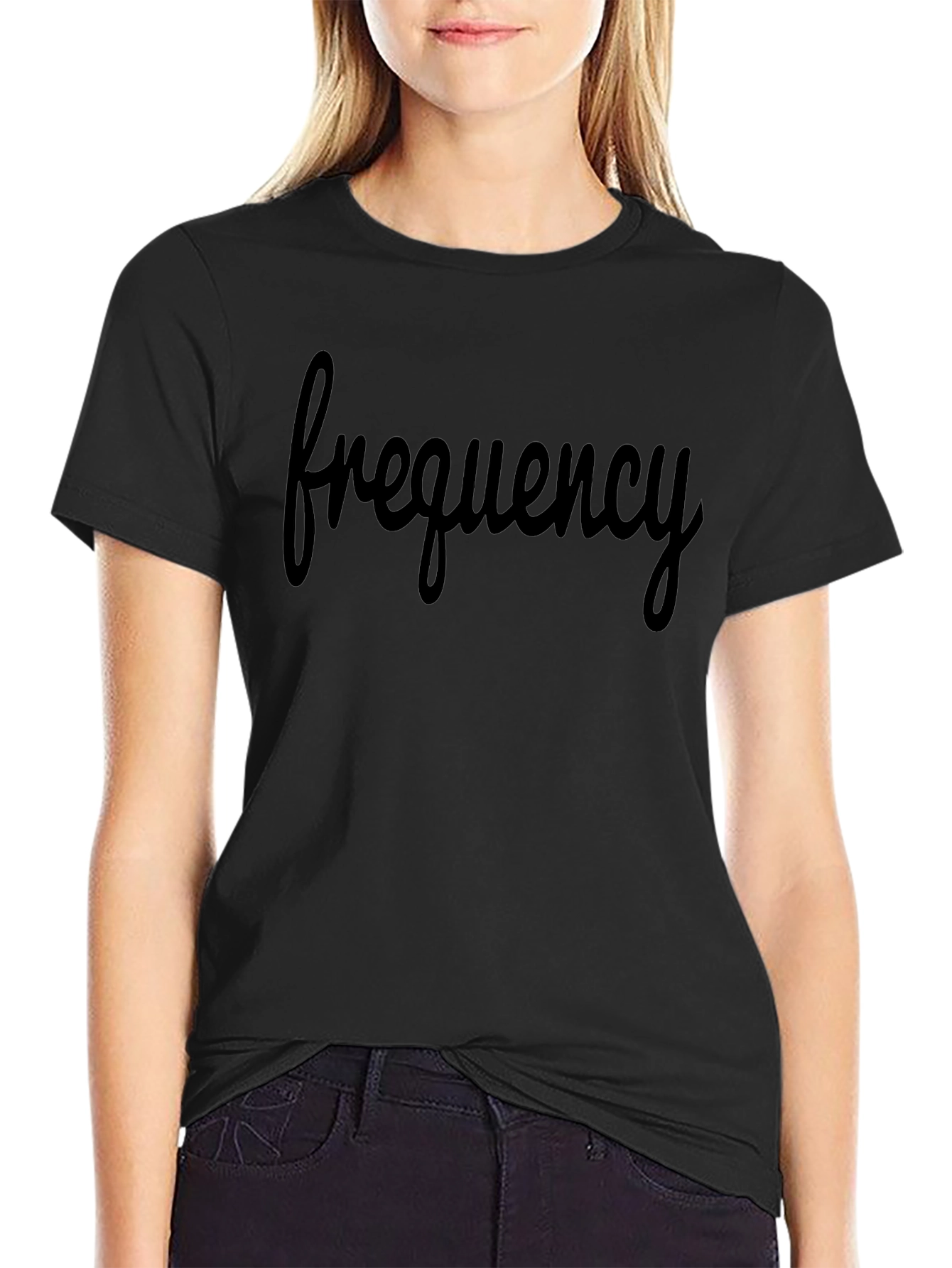 Frequency Graphic Tee - Mens Black T-Shirt