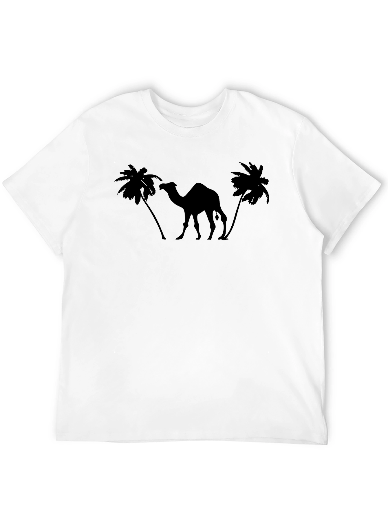 Desert Camel Graphic Tee - Black