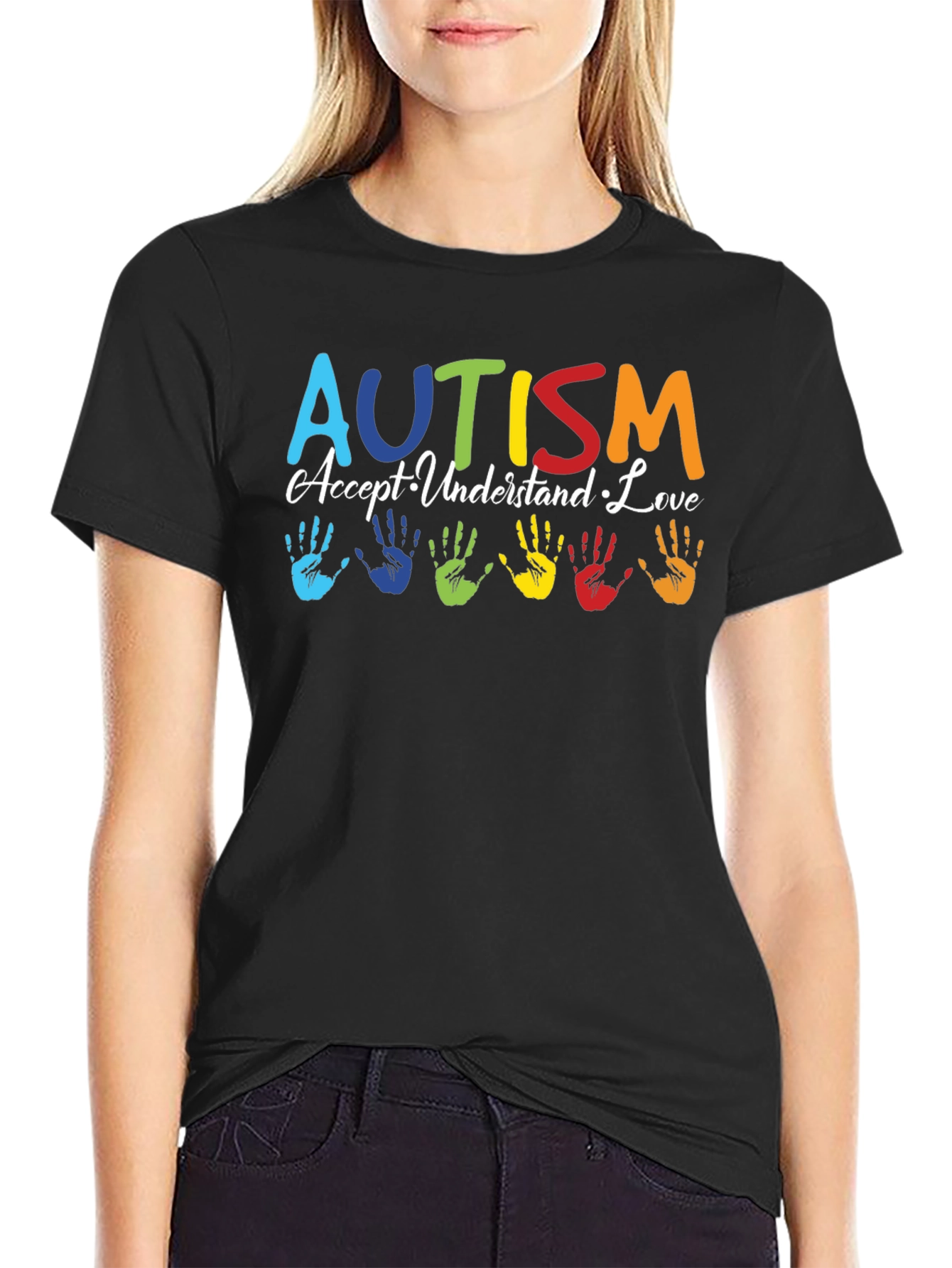 Autism Awareness Tee: Accept Understand Love Shirt
