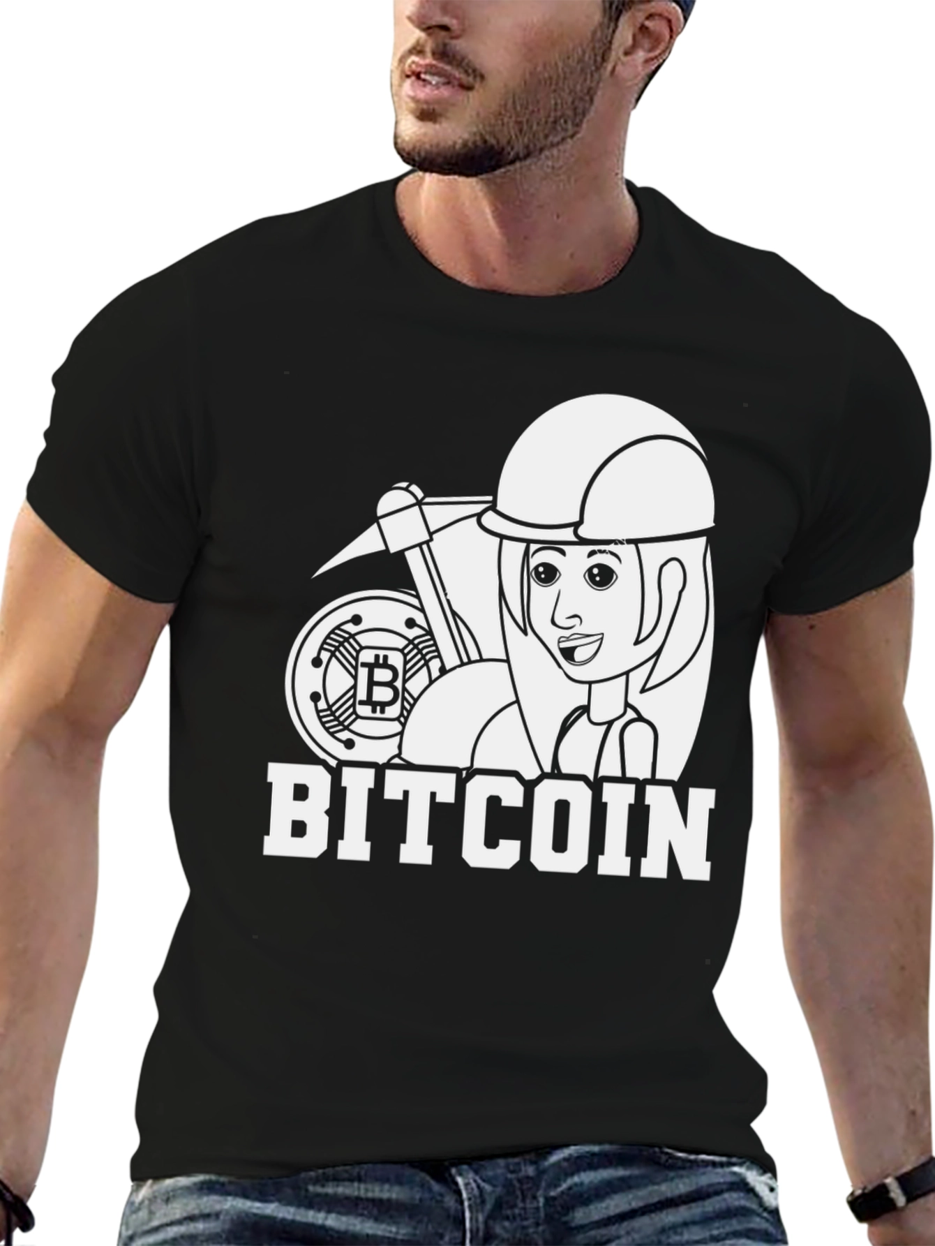 Bitcoin Miner T-Shirt - Cryptocurrency Tee