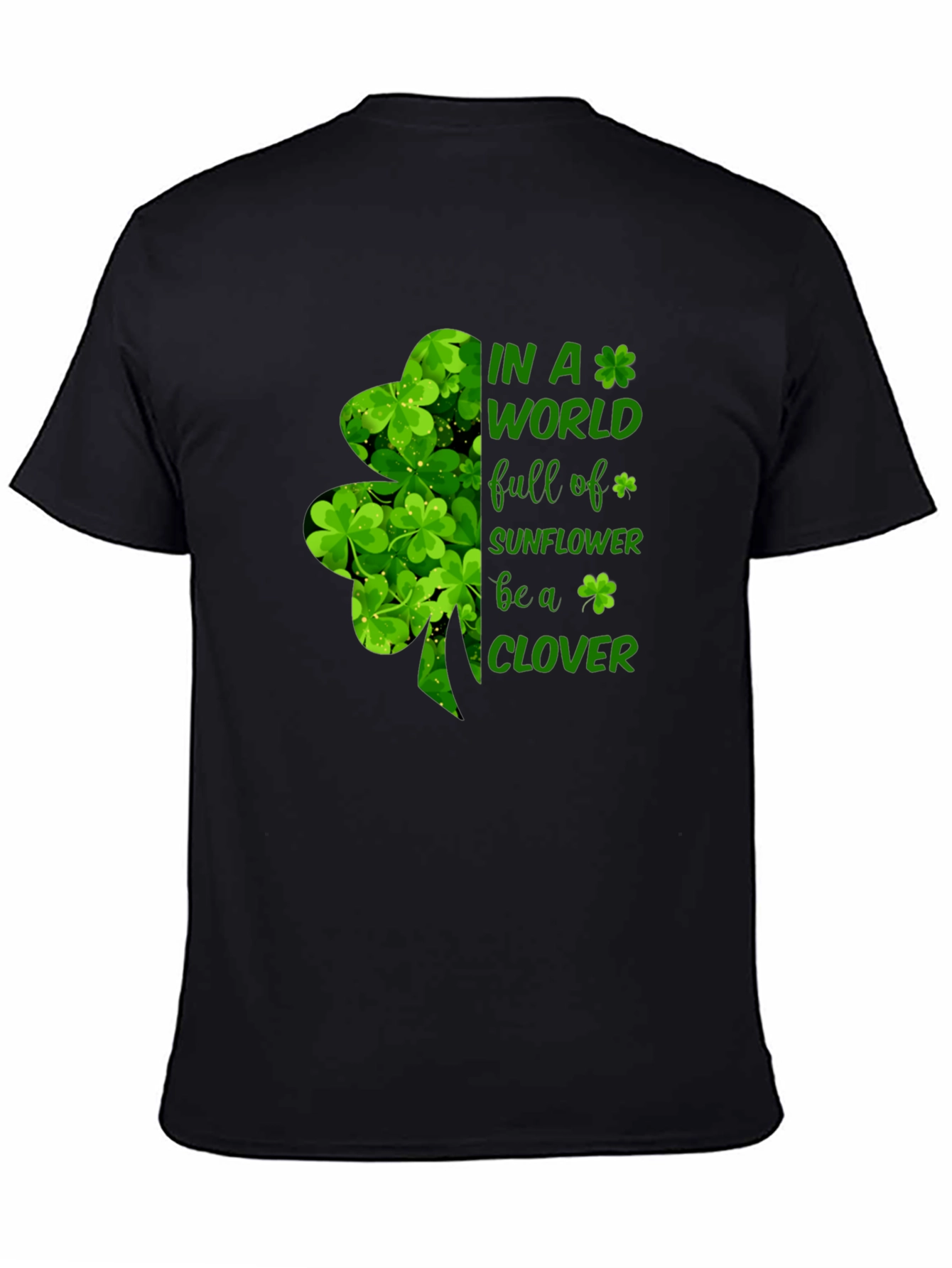 St Patricks Day Clover Graphic Tee