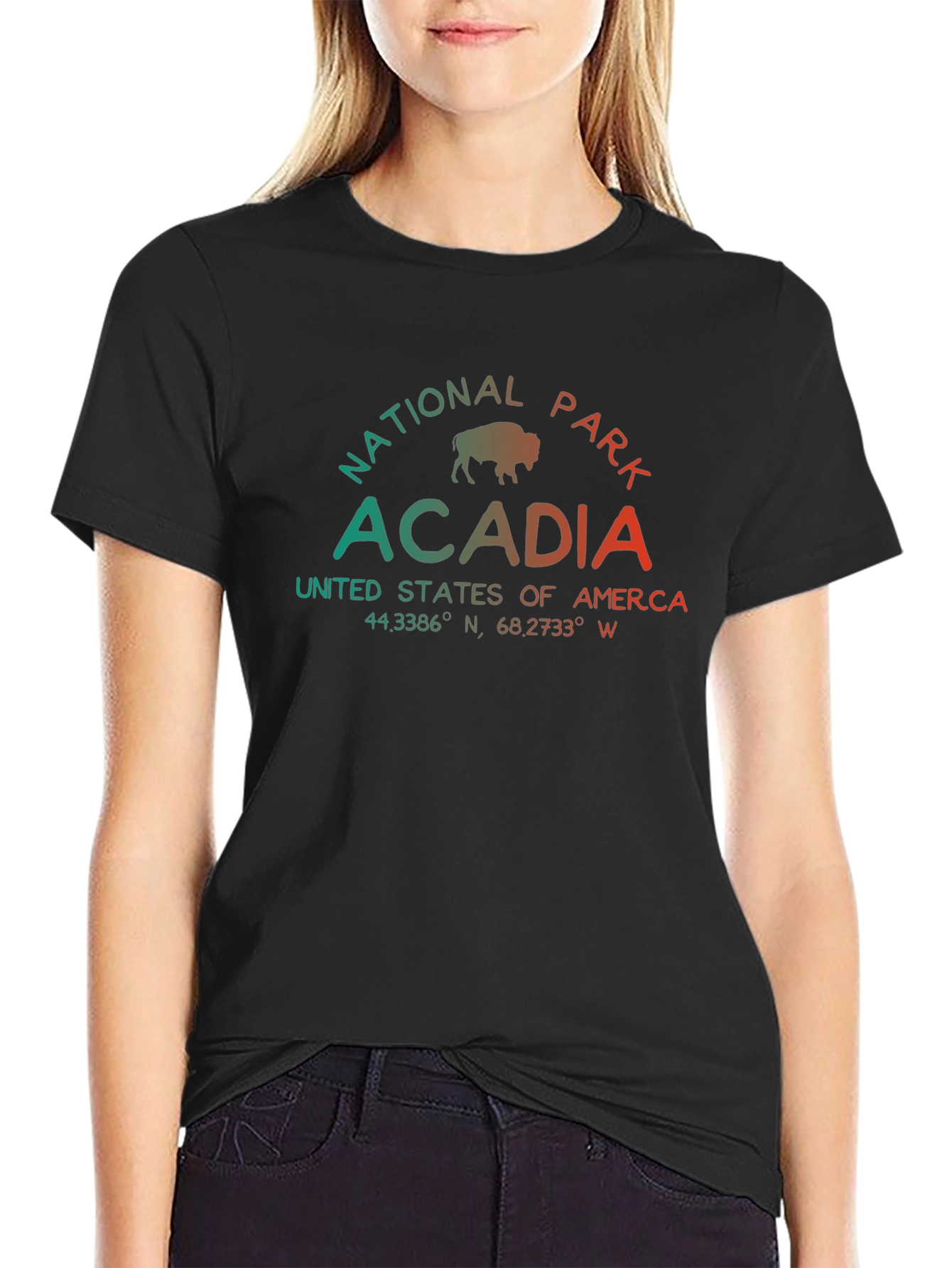 Acadia National Park Graphic T-Shirt