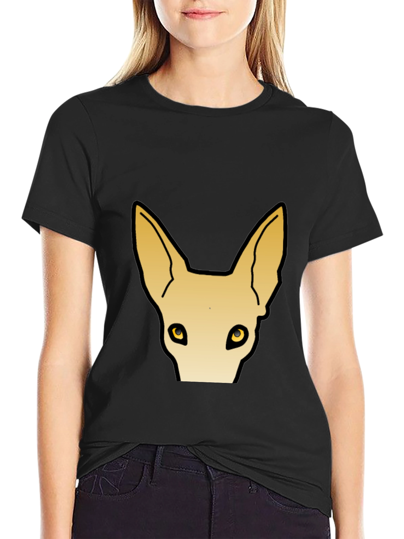 Cool Cat Graphic Tee - Trendy Animal Print Shirt