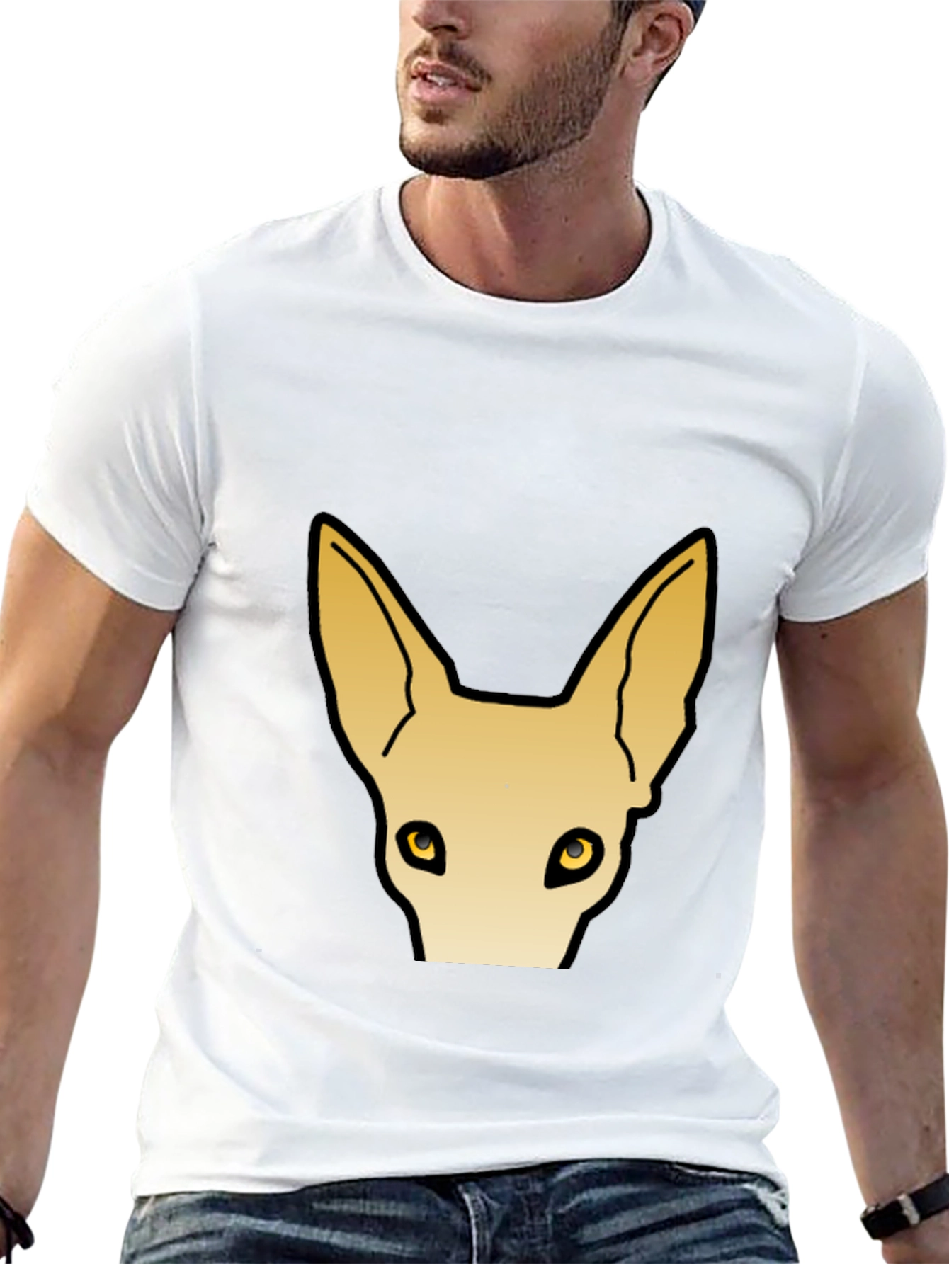Cool Cat Graphic Tee - Trendy Animal Print Shirt