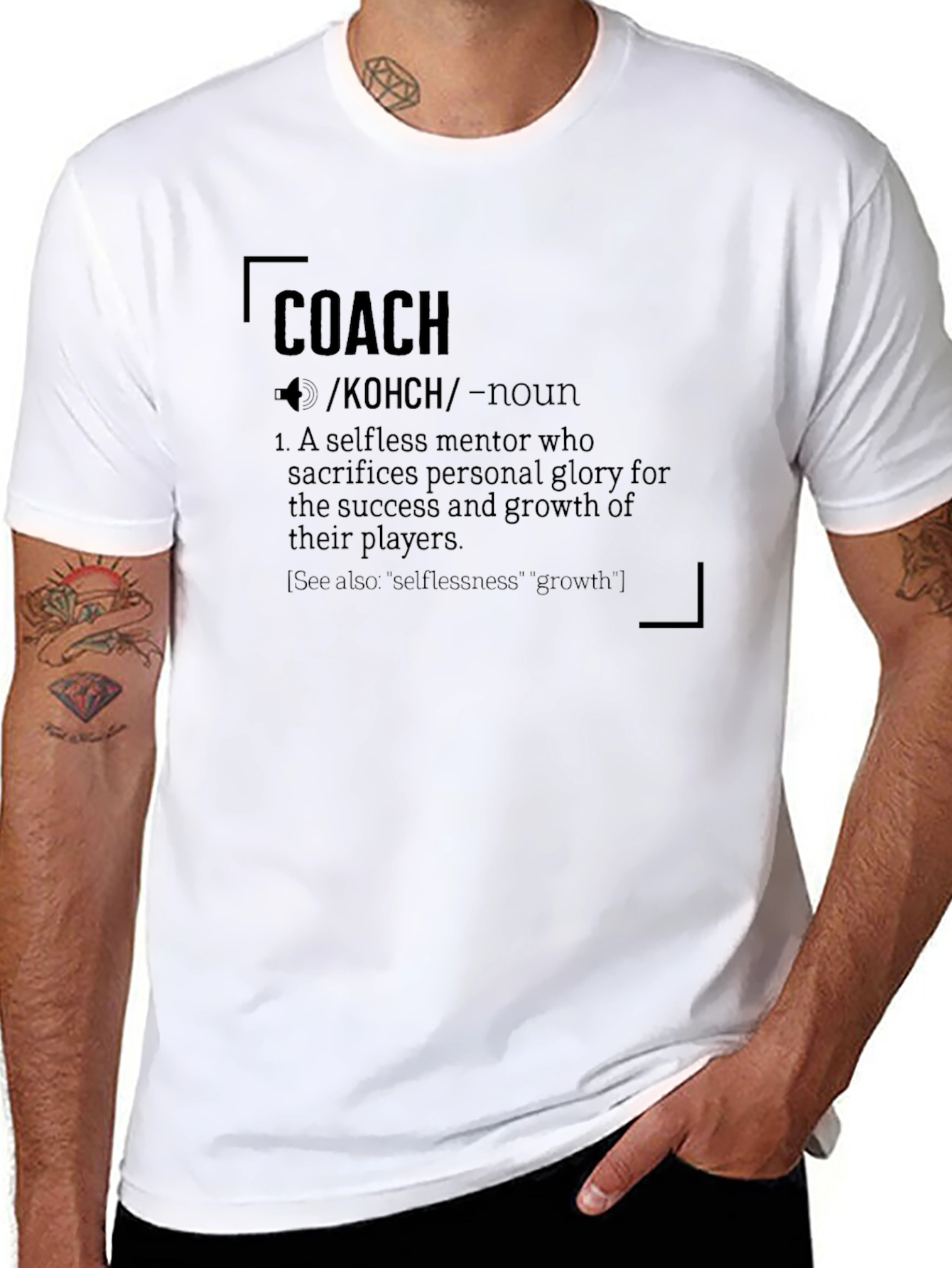 Coach Definition T-Shirt - Mentor Appreciation Gift