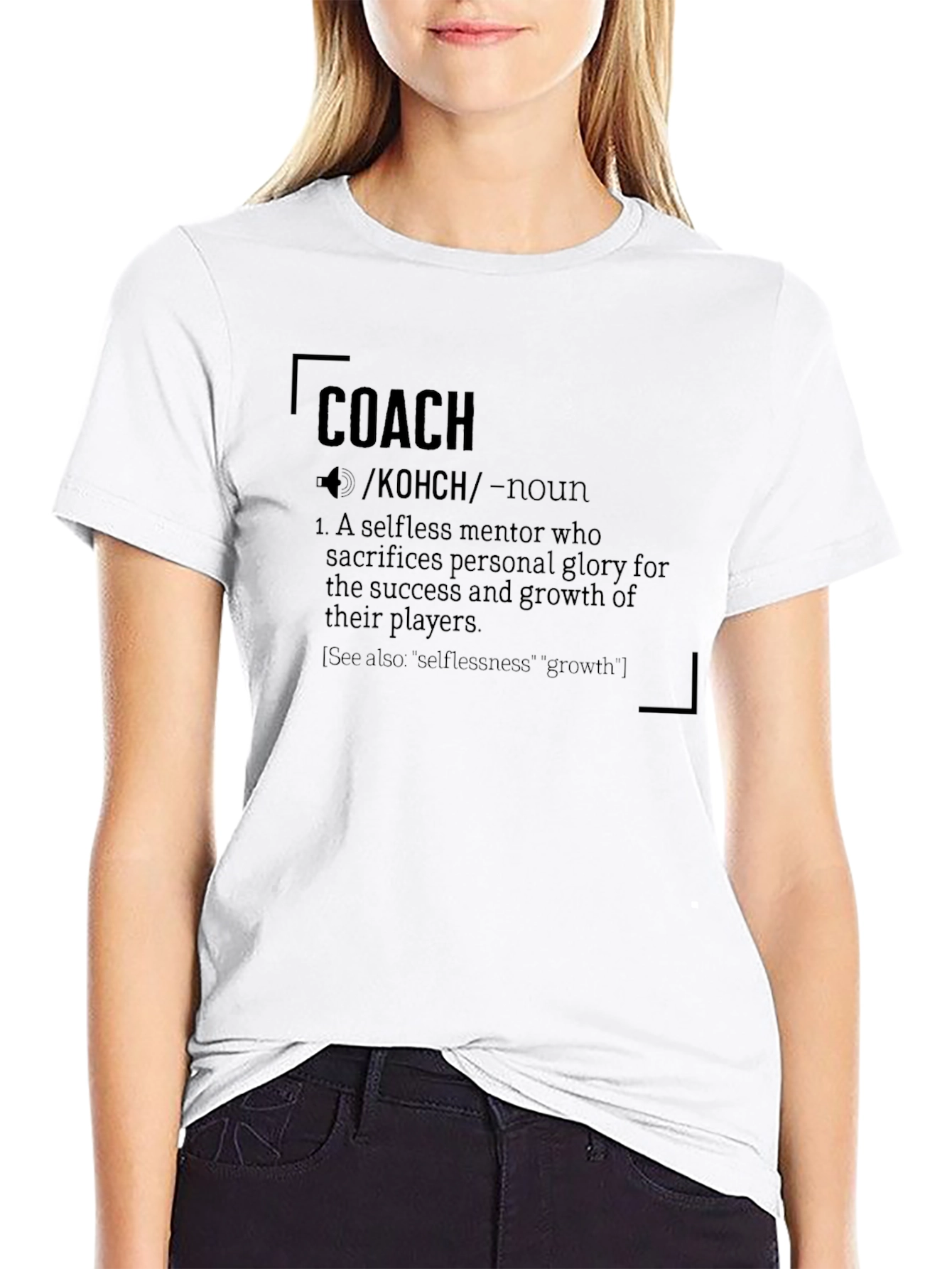 Coach Definition T-Shirt - Mentor Appreciation Gift