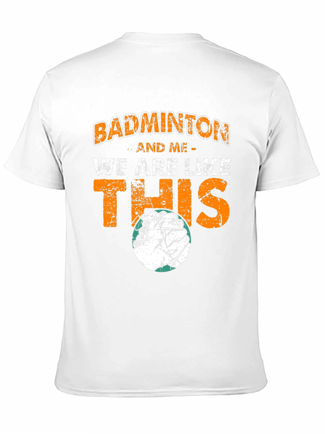 Badminton T-Shirt: Badminton & Me Graphic Tee