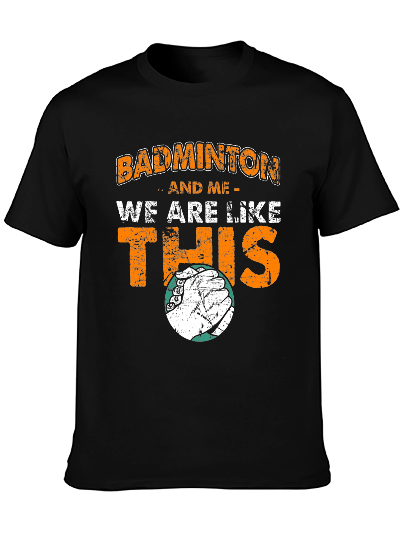 Badminton T-Shirt: Badminton & Me Graphic Tee