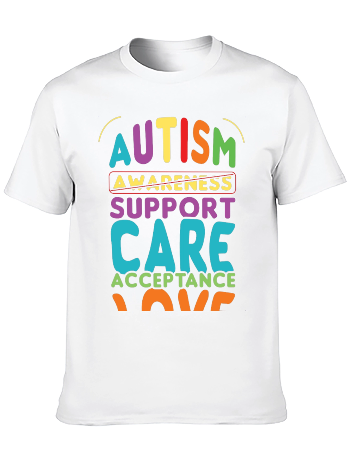 Autism Awareness Support Graphic Tee
