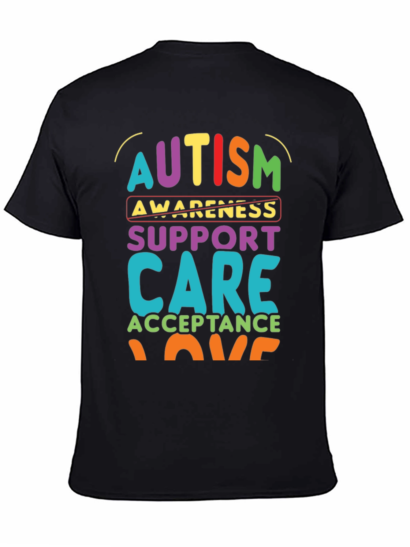 Autism Awareness Support Graphic Tee