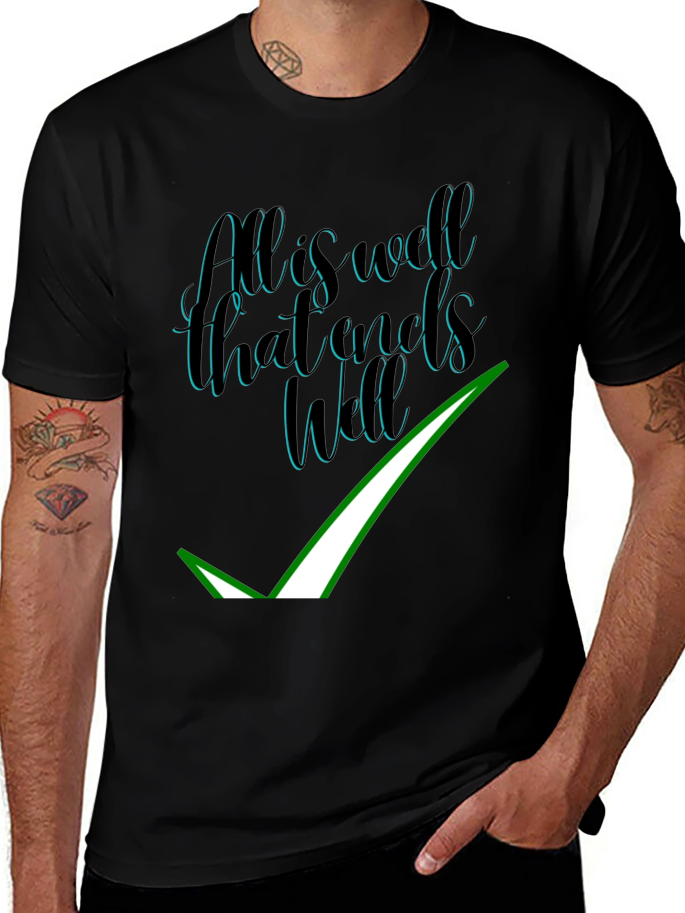 All is Well Graphic Tee