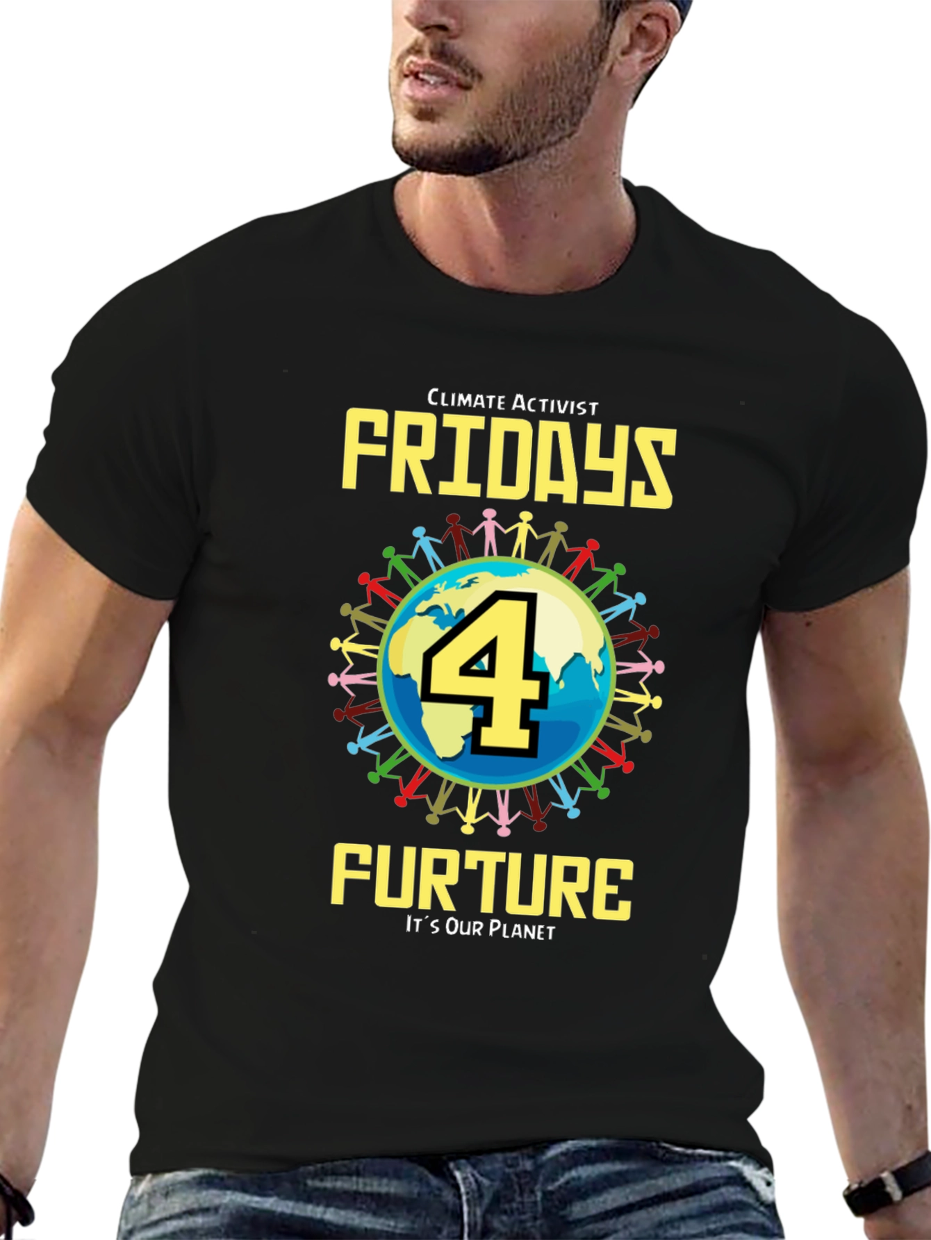 Climate Activist Fridays 4 Future Graphic Tee