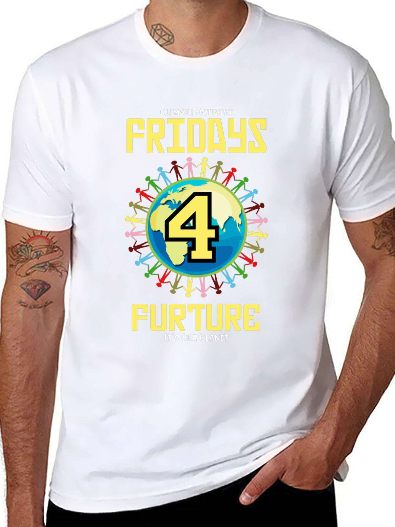 Climate Activist Fridays 4 Future Graphic Tee