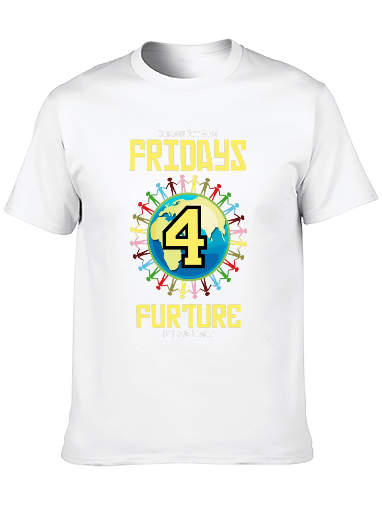 Climate Activist Fridays 4 Future Graphic Tee
