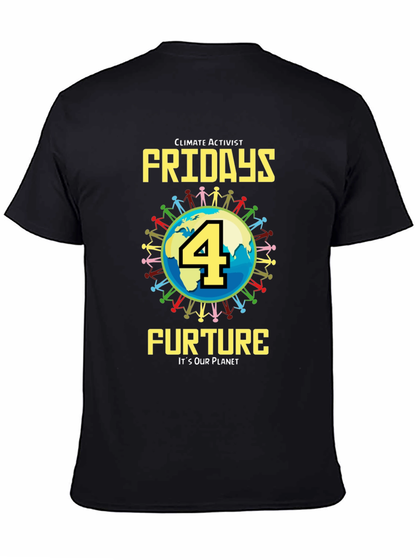 Climate Activist Fridays 4 Future Graphic Tee