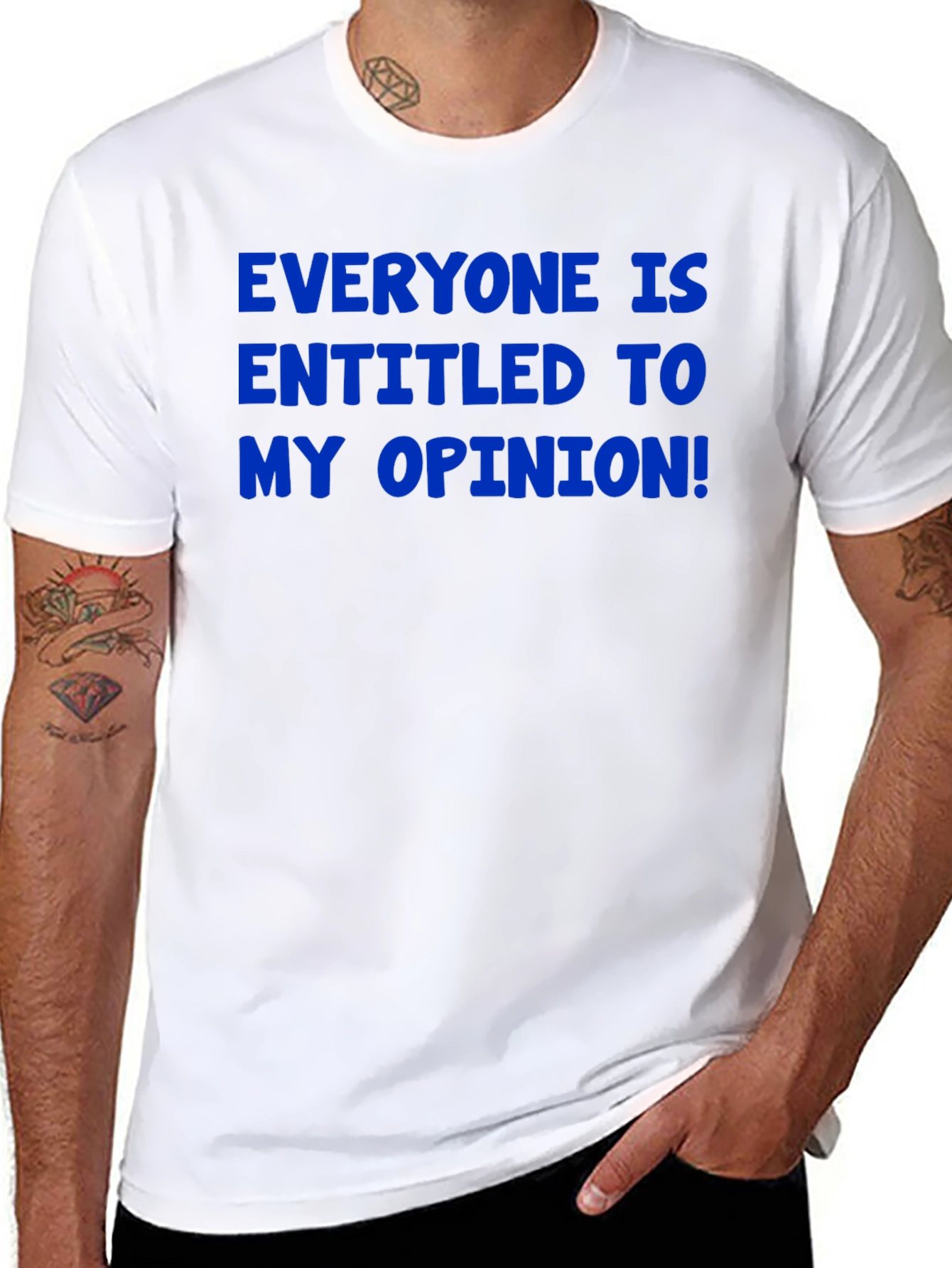 Funny Opinion Graphic T-Shirt