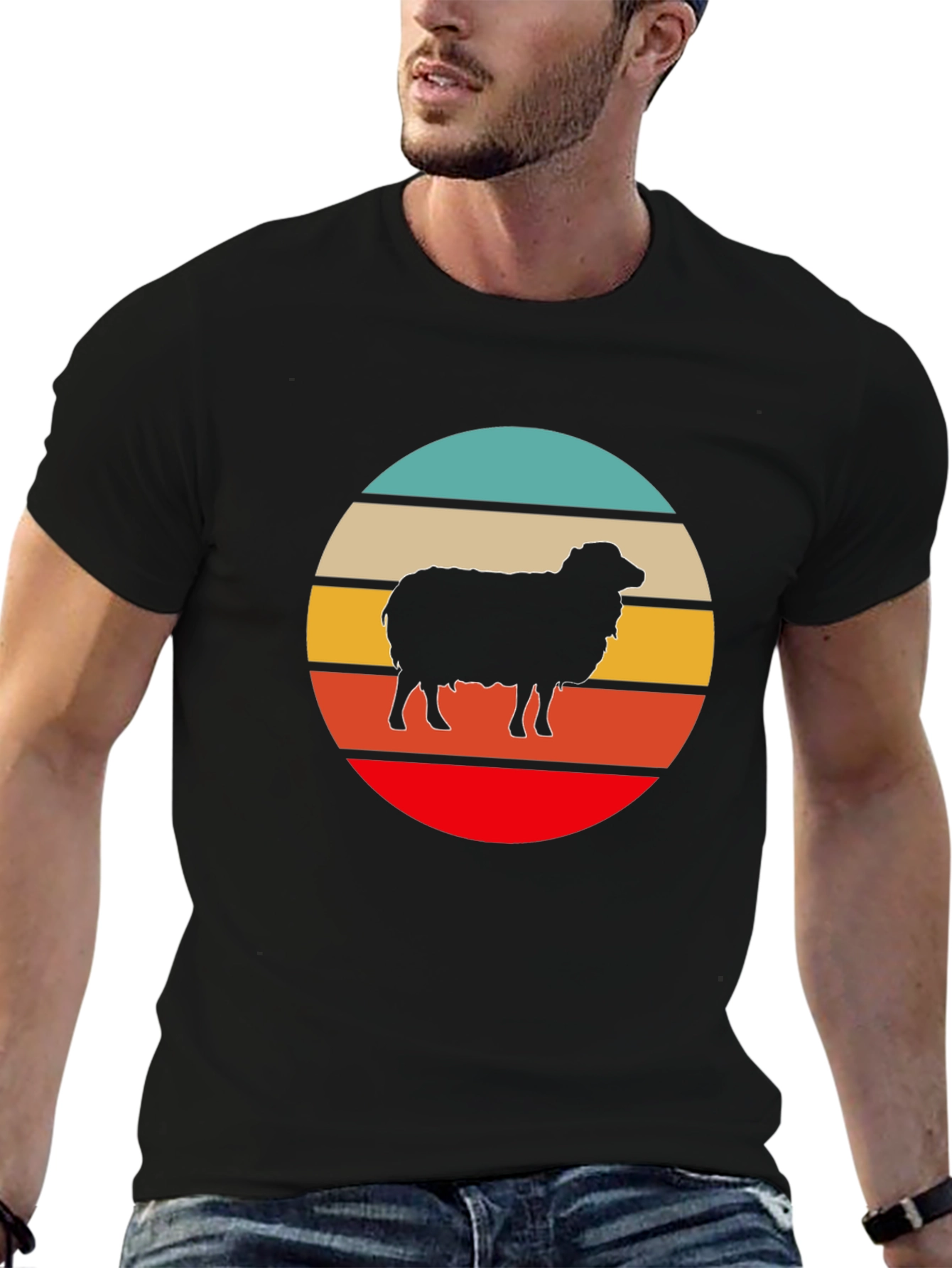 Retro Sheep T-Shirt