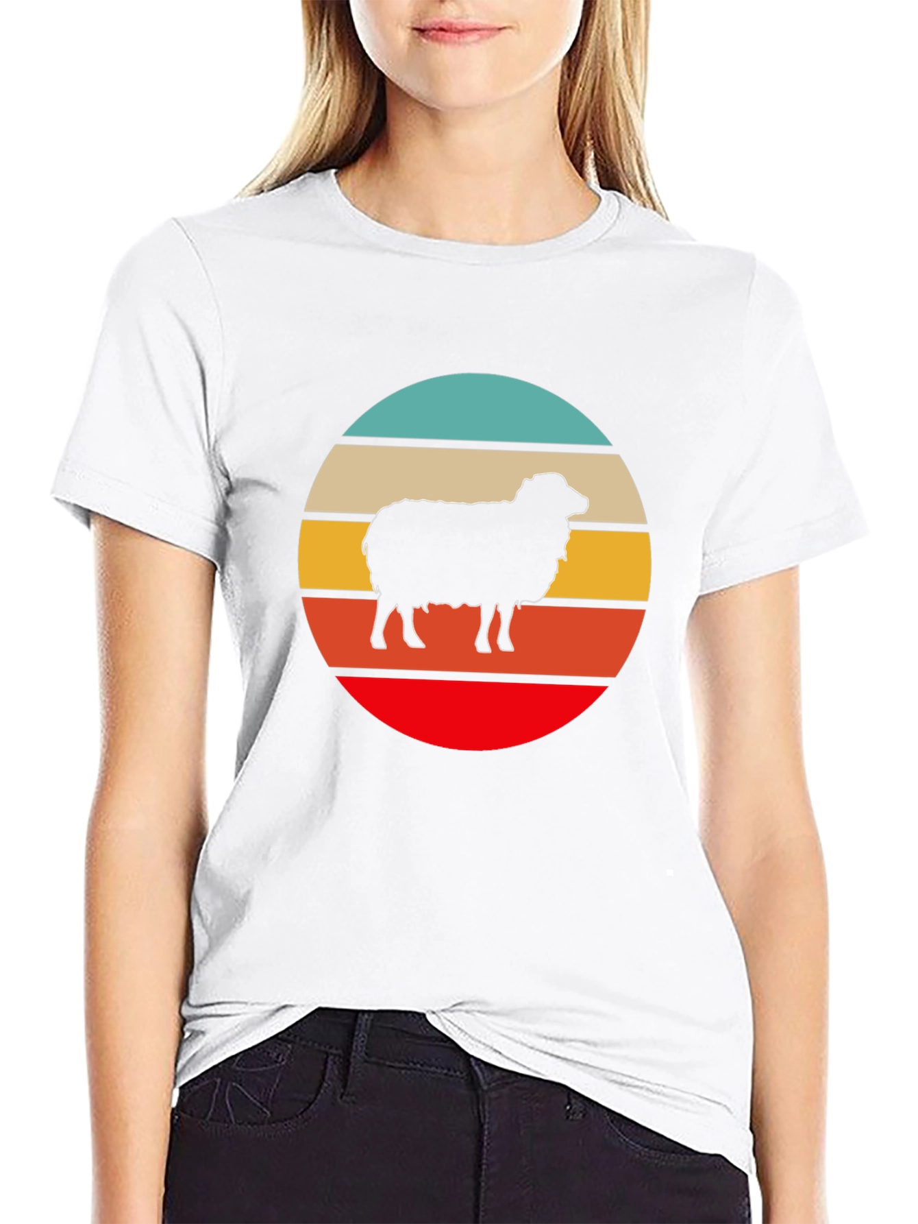 Retro Sheep T-Shirt
