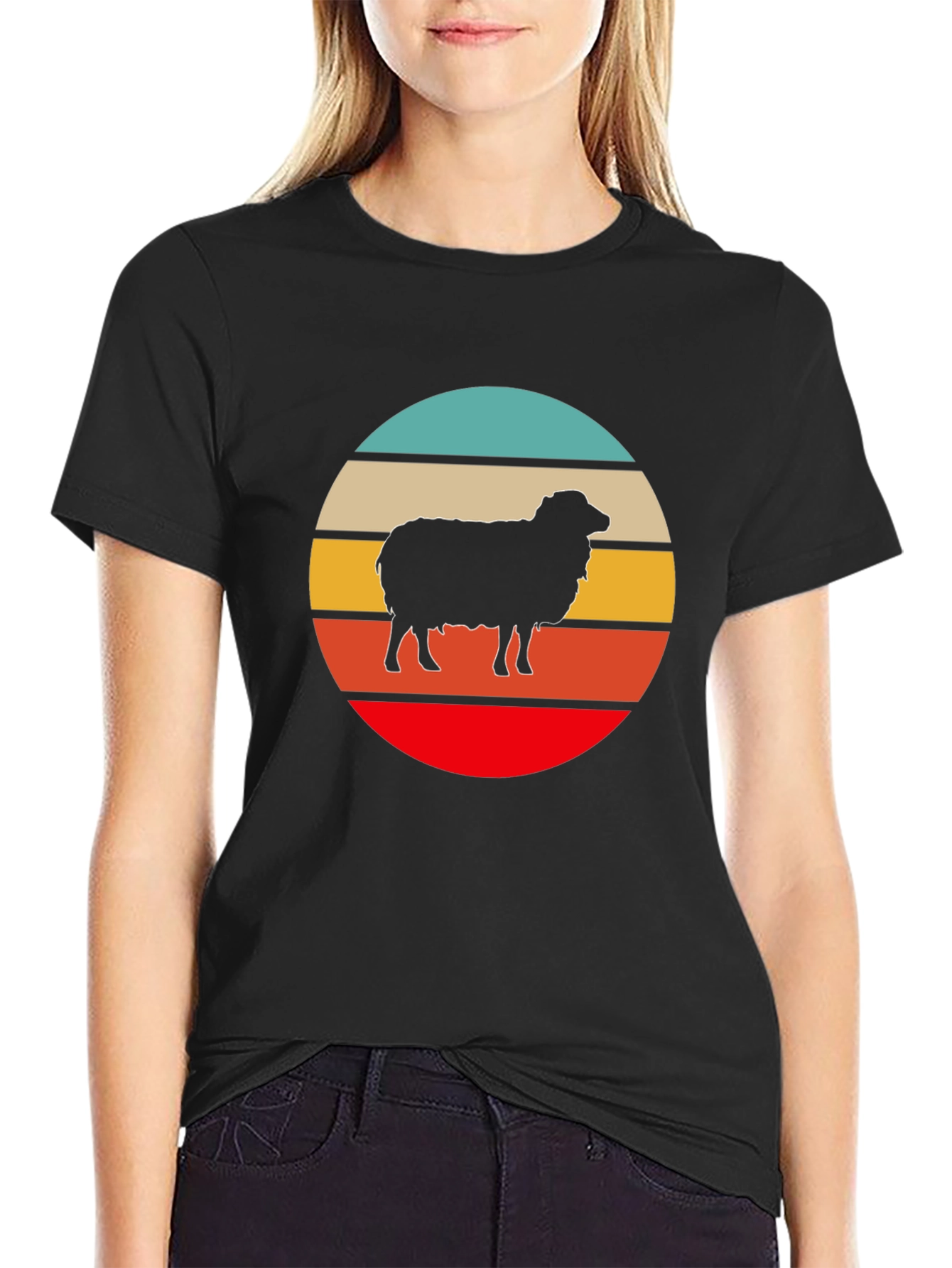 Retro Sheep T-Shirt