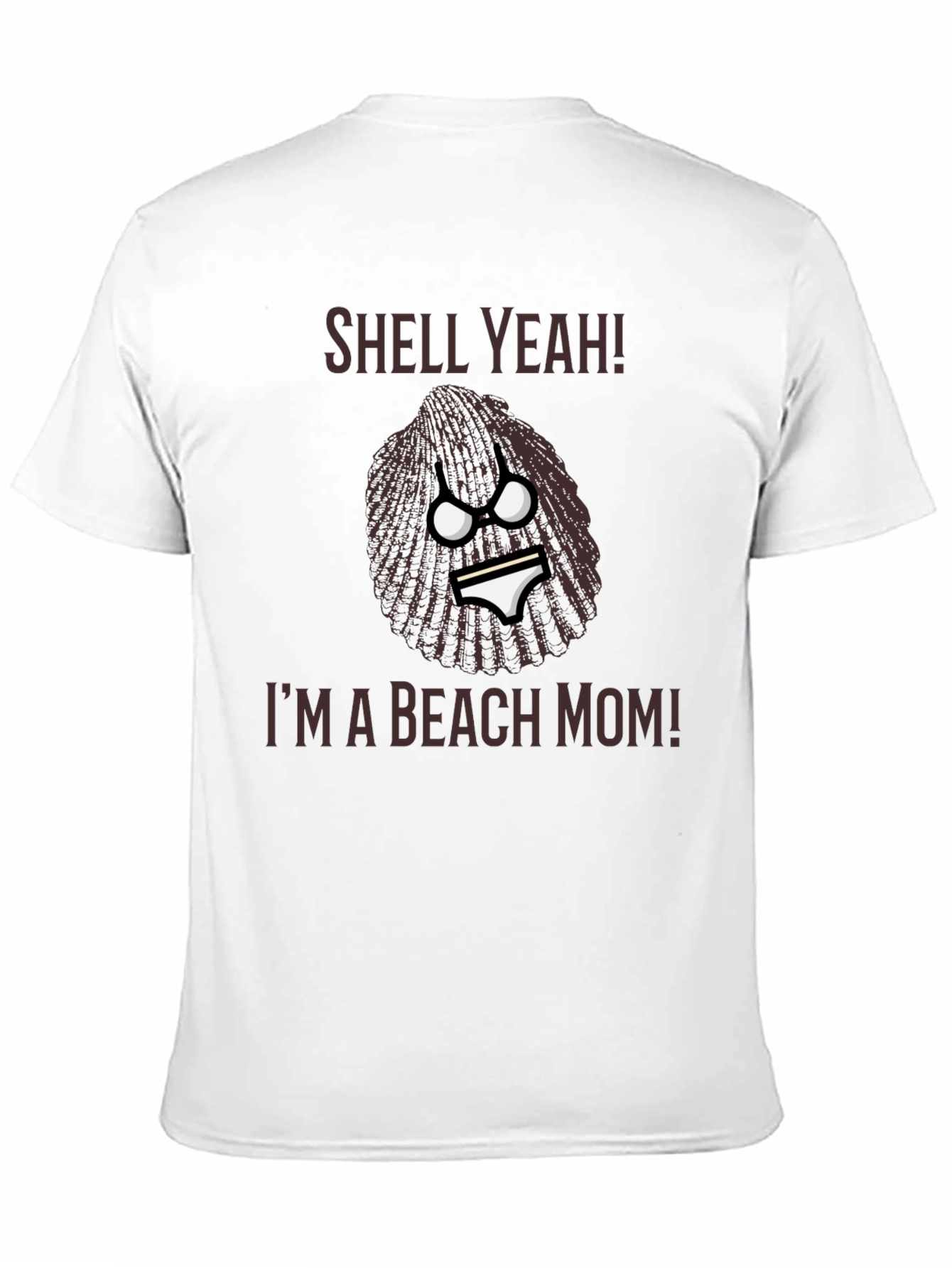 Shell Yeah! Beach Mom Graphic T-Shirt