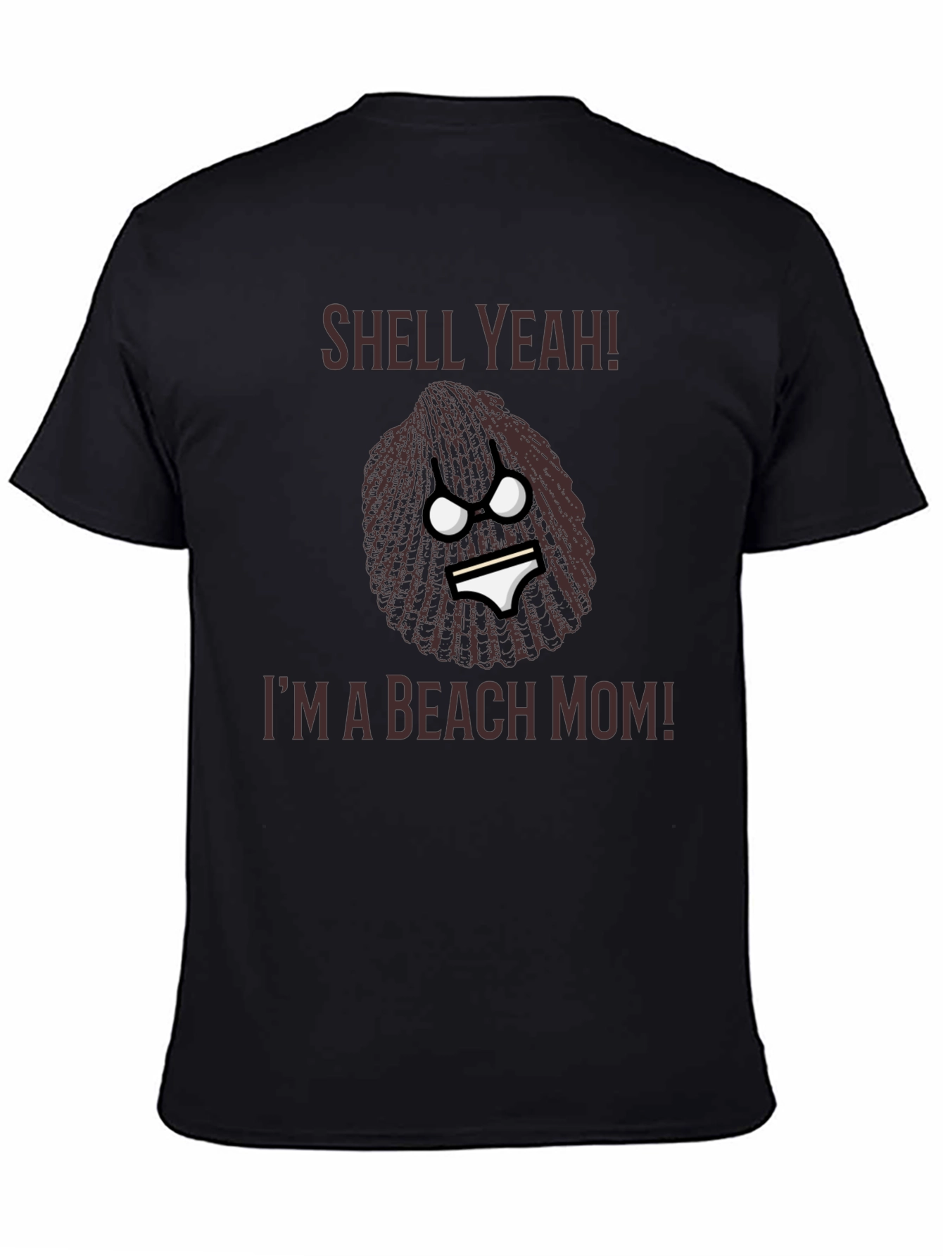 Shell Yeah! Beach Mom Graphic T-Shirt