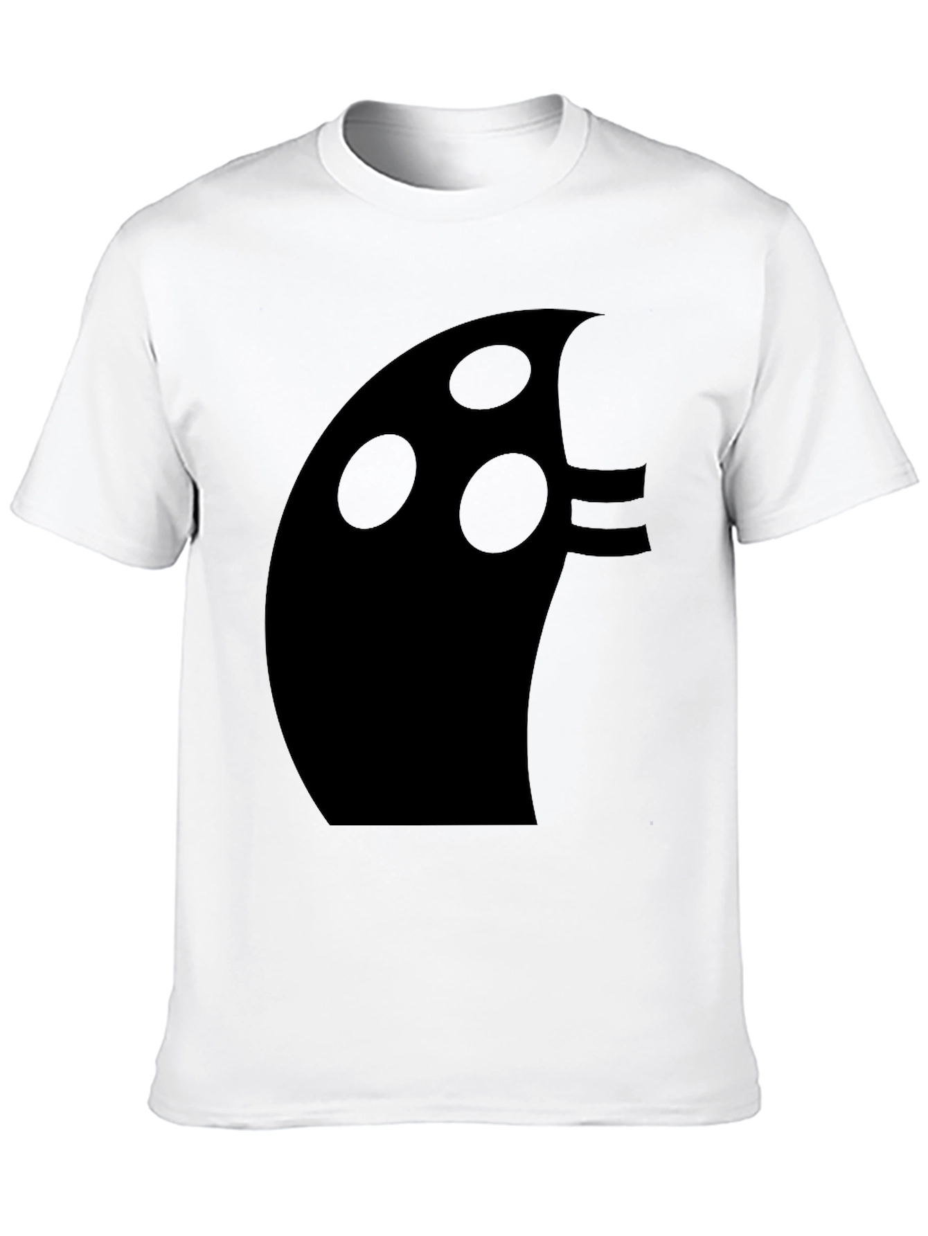 Abstract Graphic Black T-Shirt - Modern Style